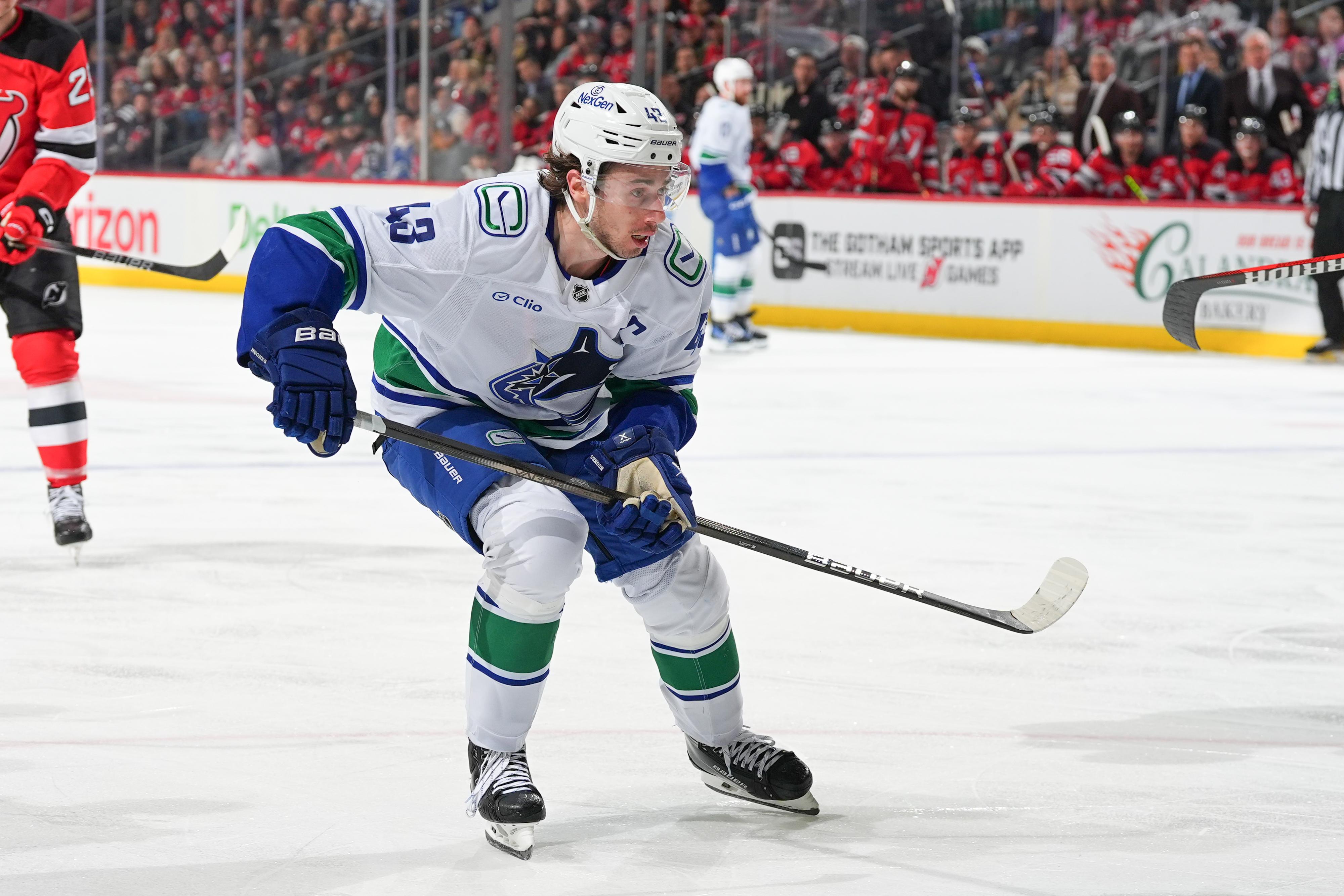 Vancouver Canucks v New Jersey Devils