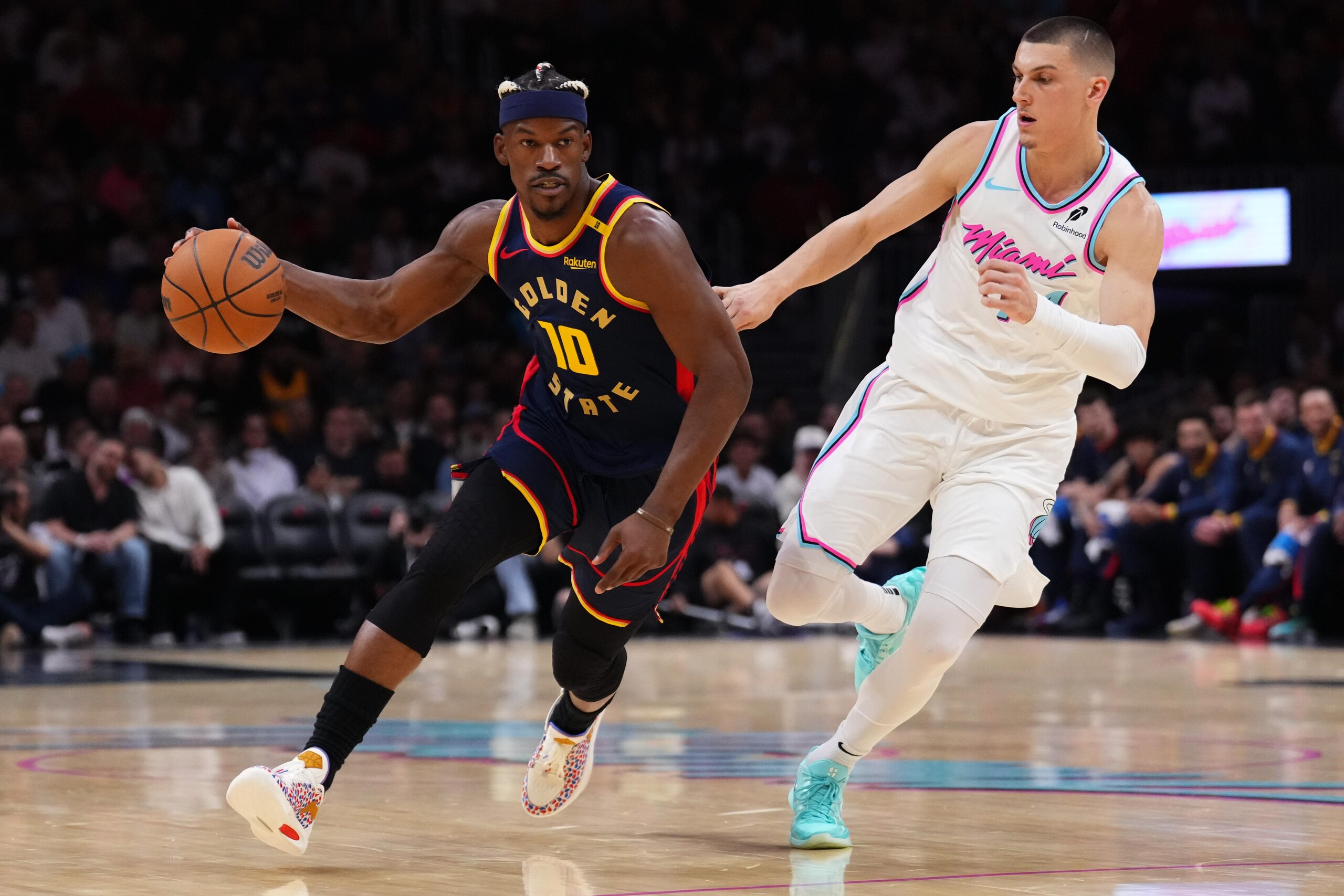 Golden State Warriors v Miami Heat