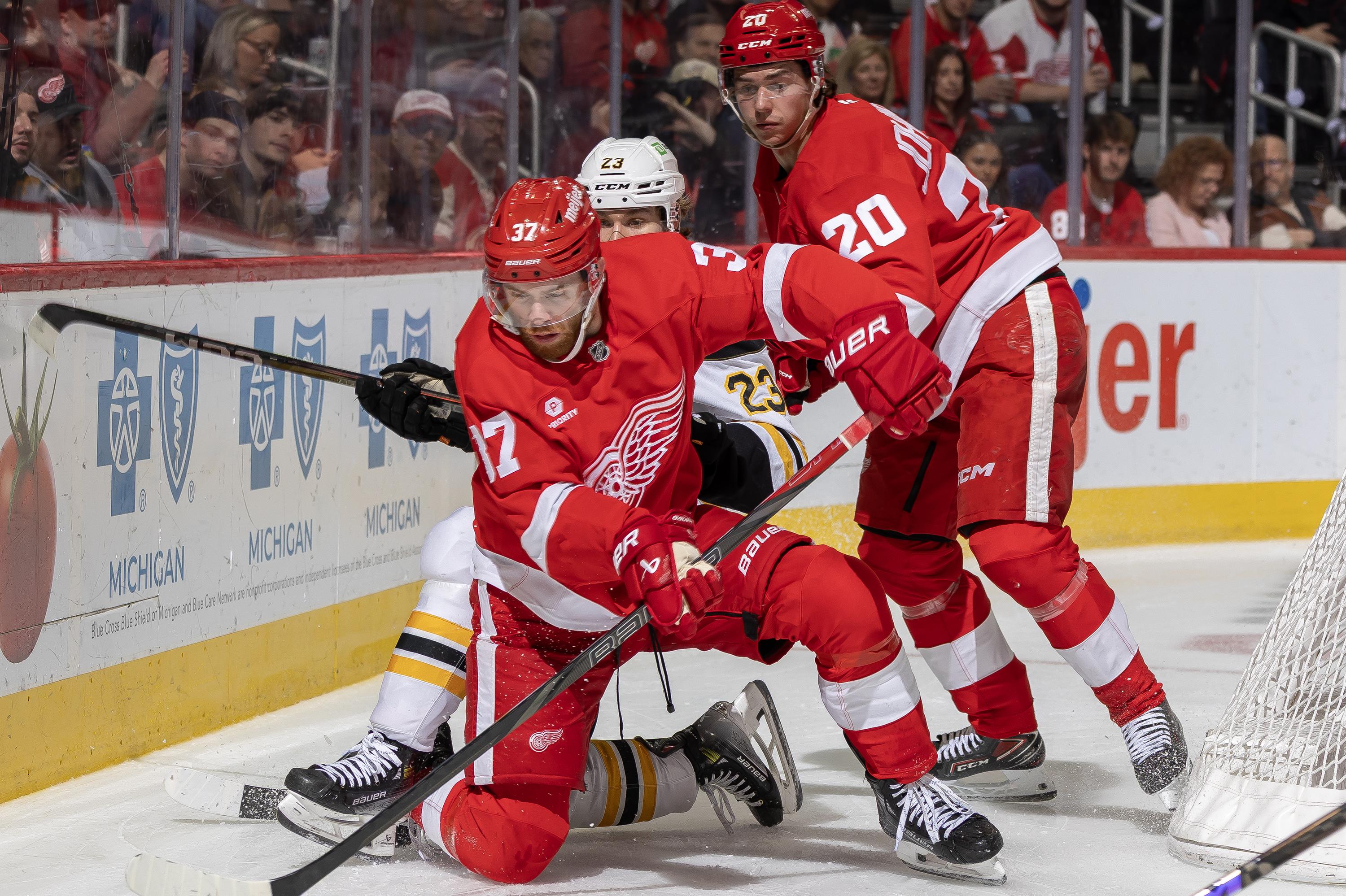 Boston Bruins v Detroit Red Wings