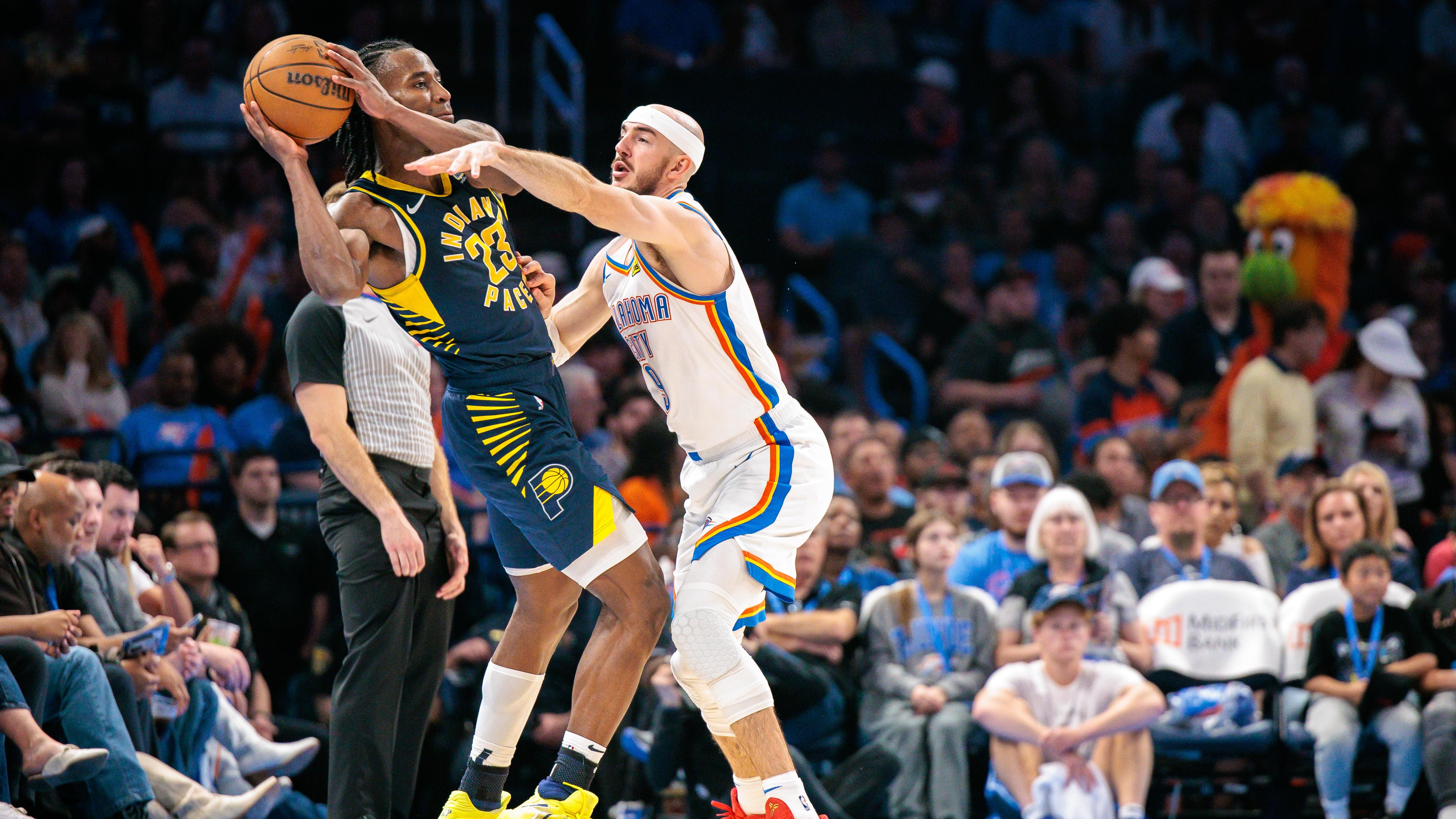 Indiana Pacers v Oklahoma City Thunder
