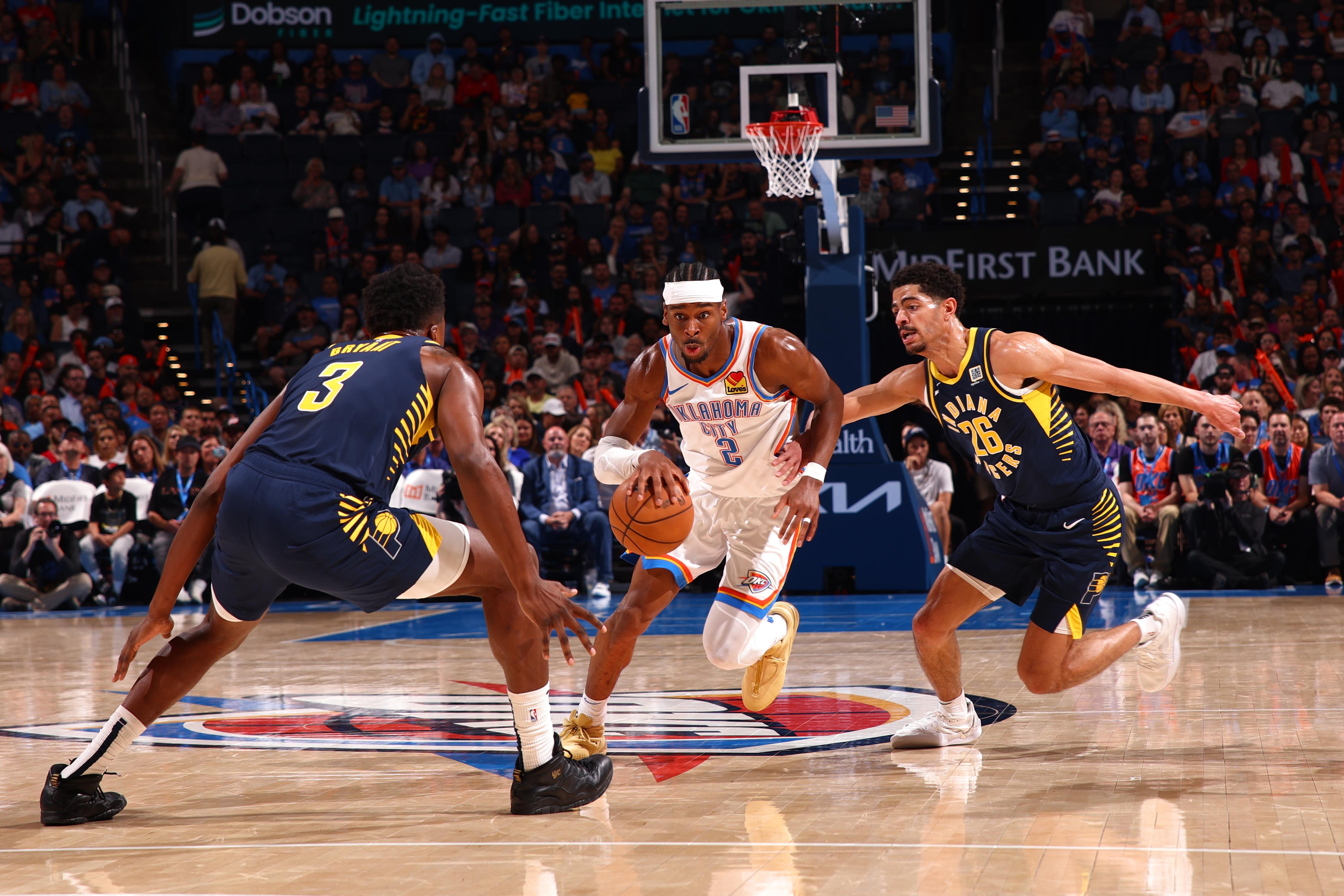 Indiana Pacers v Oklahoma City Thunder
