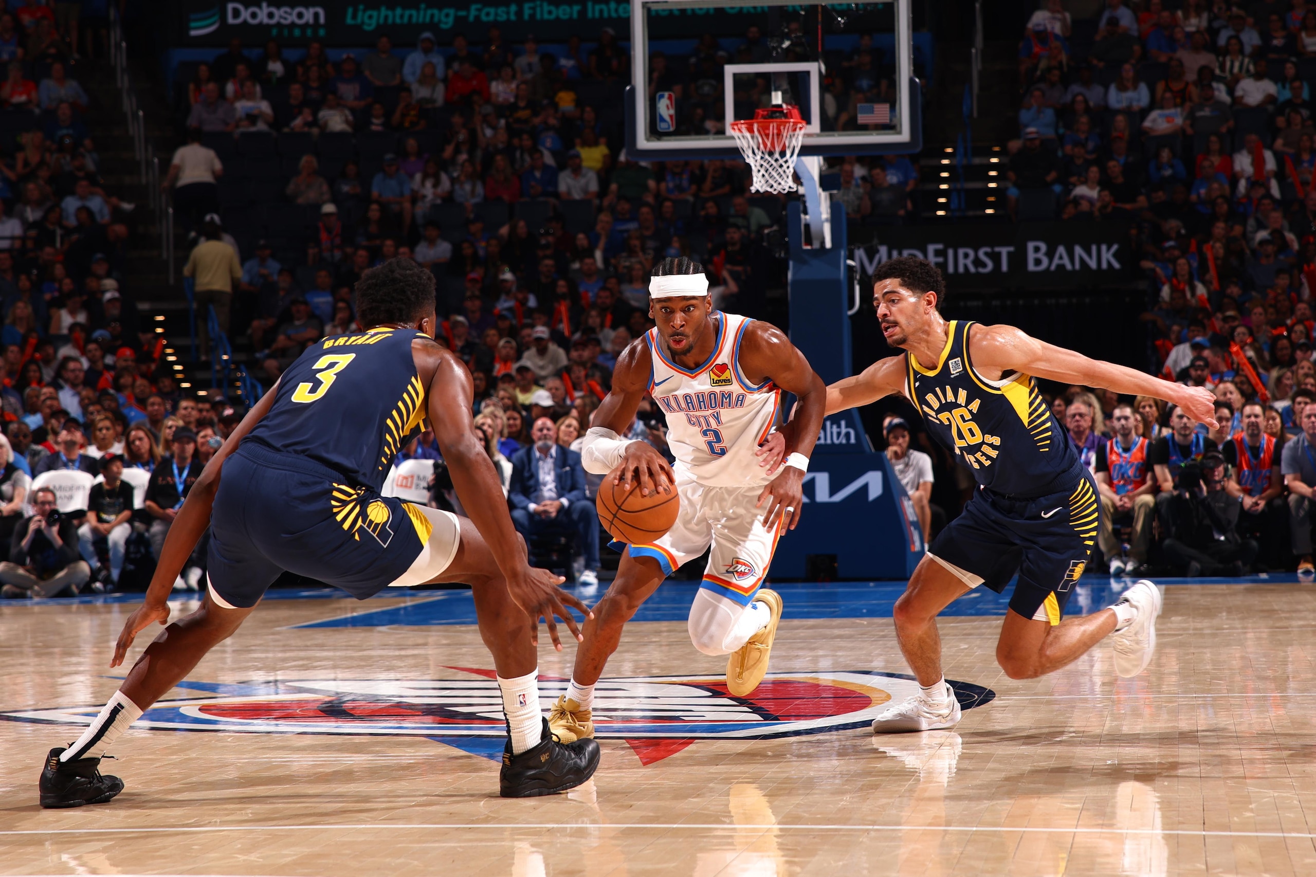 Indiana Pacers v Oklahoma City Thunder Indiana Pacers v Oklahoma City Thunder