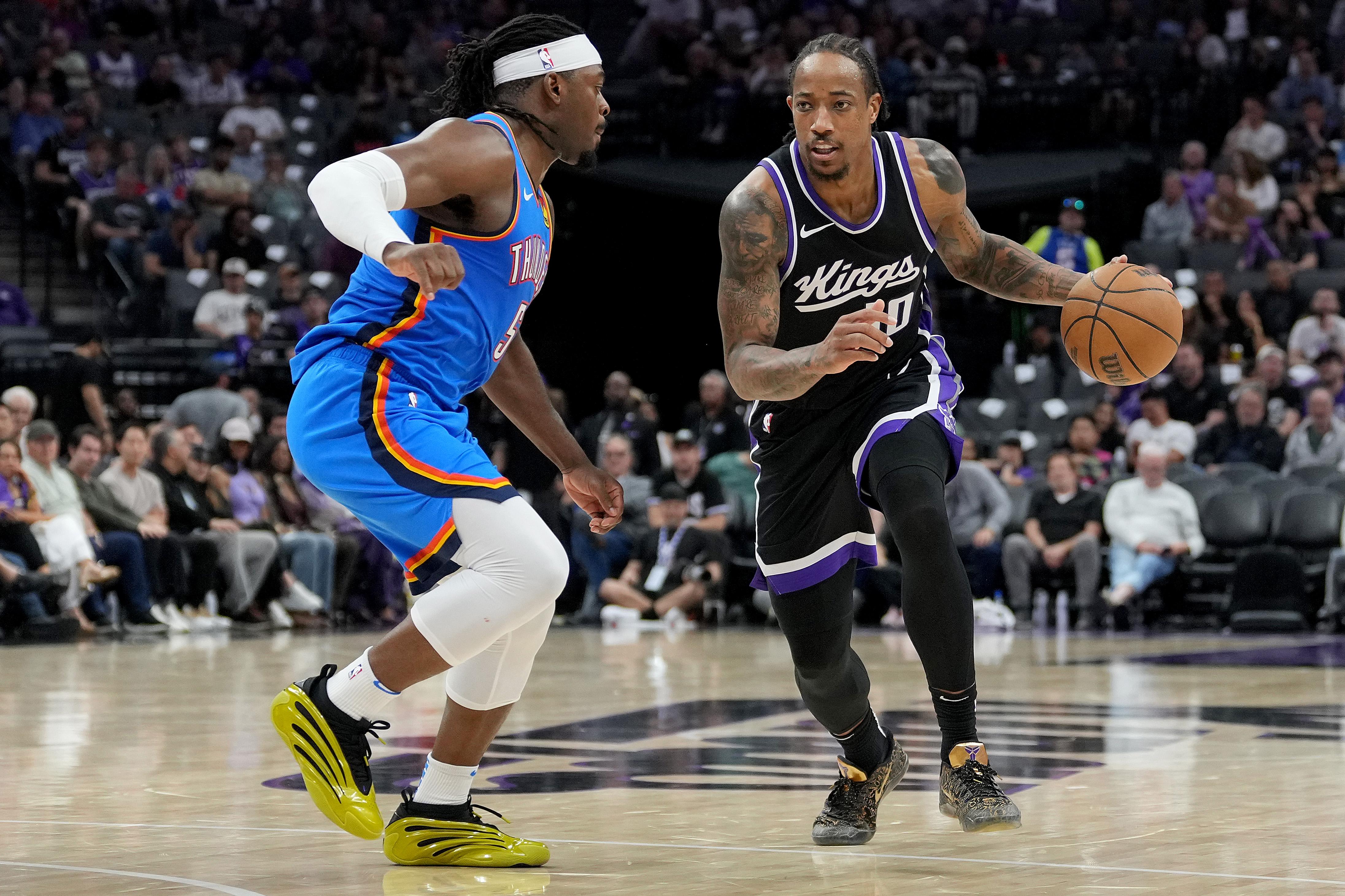 Oklahoma City Thunder v Sacramento Kings