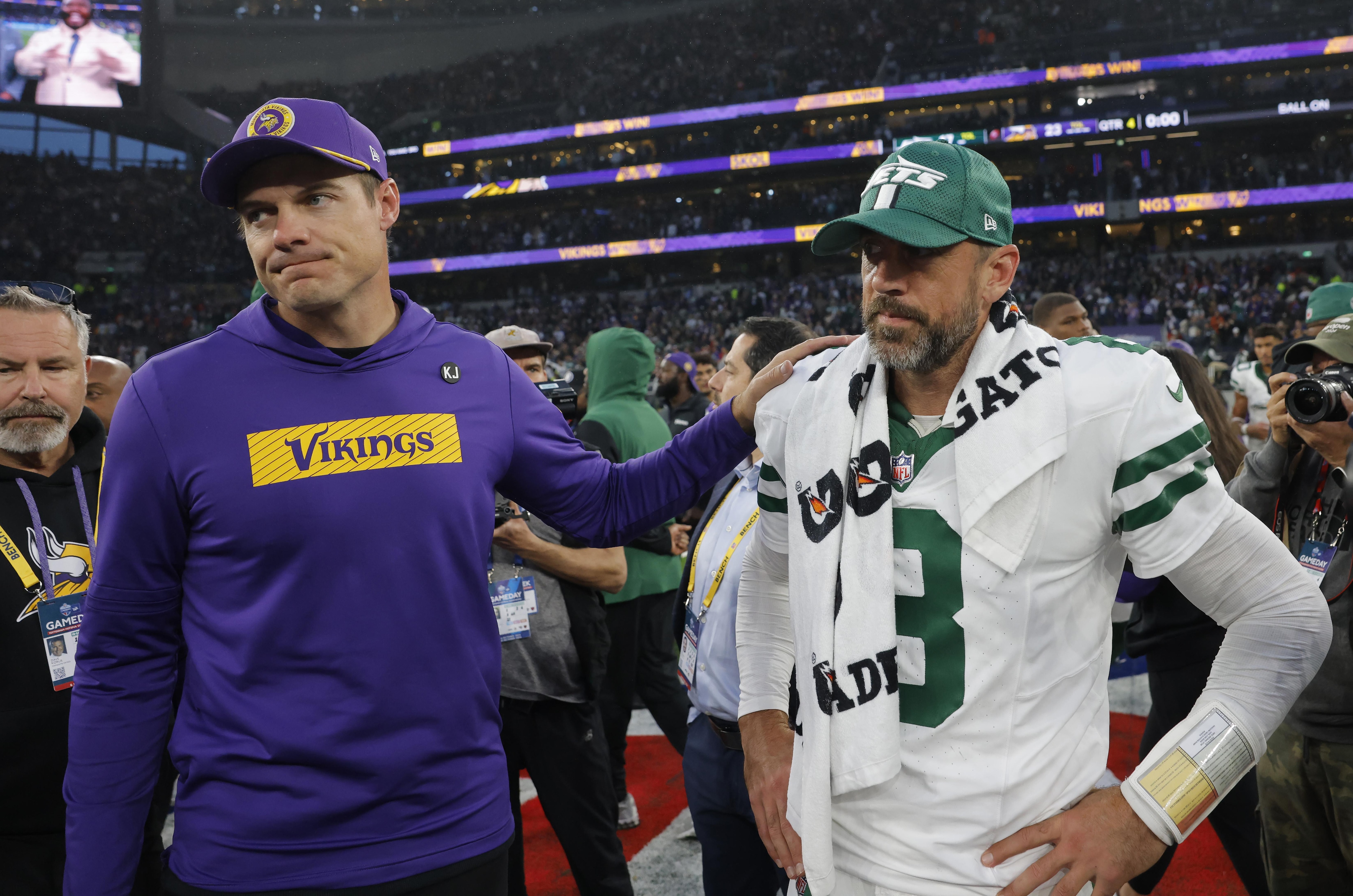 New York Jets v Minnesota Vikings NFL London 2024 match