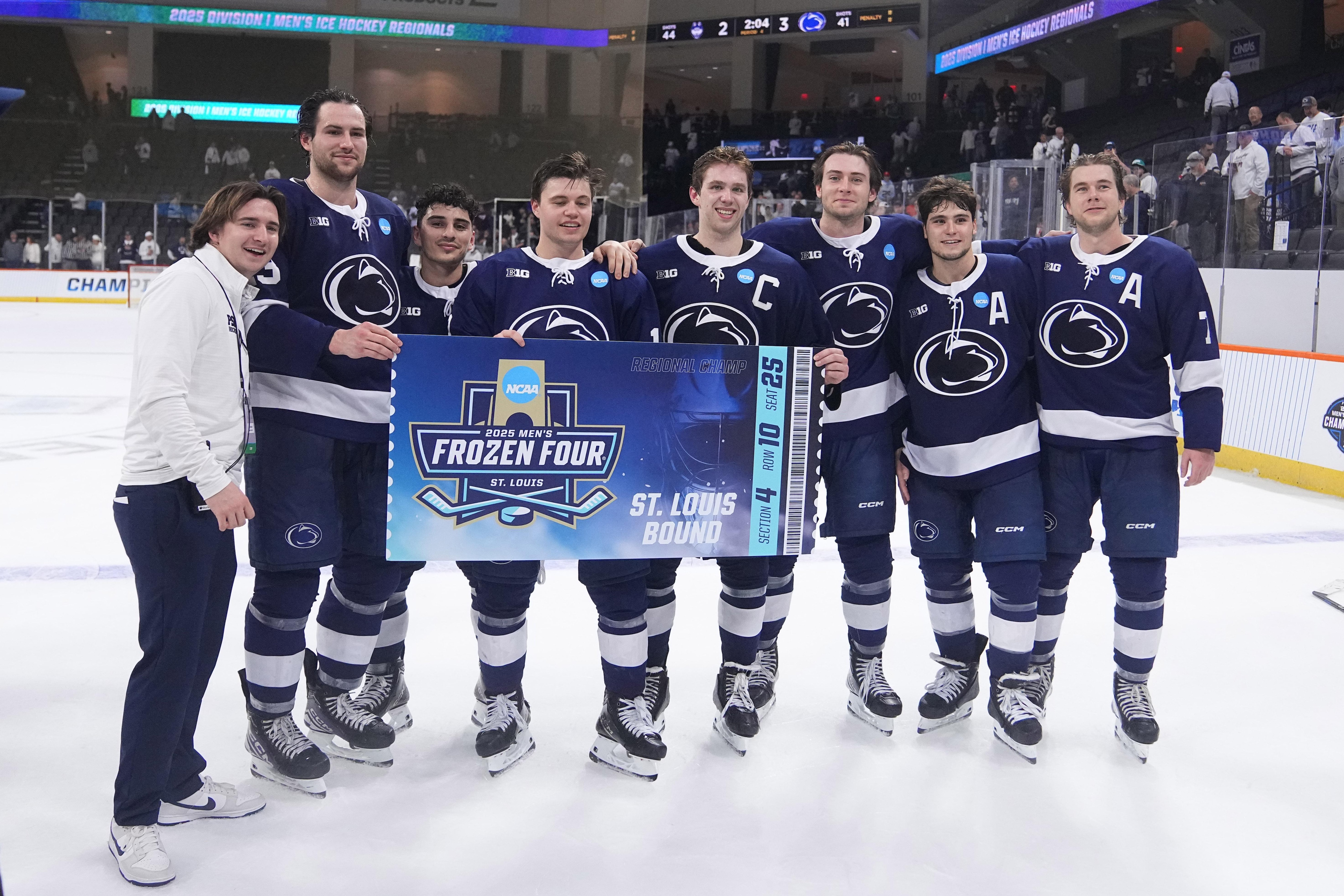 NCAA HOCKEY: MAR 30 DI Men's Ice Hockey Championship Allentown Regional - UConn vs Penn State