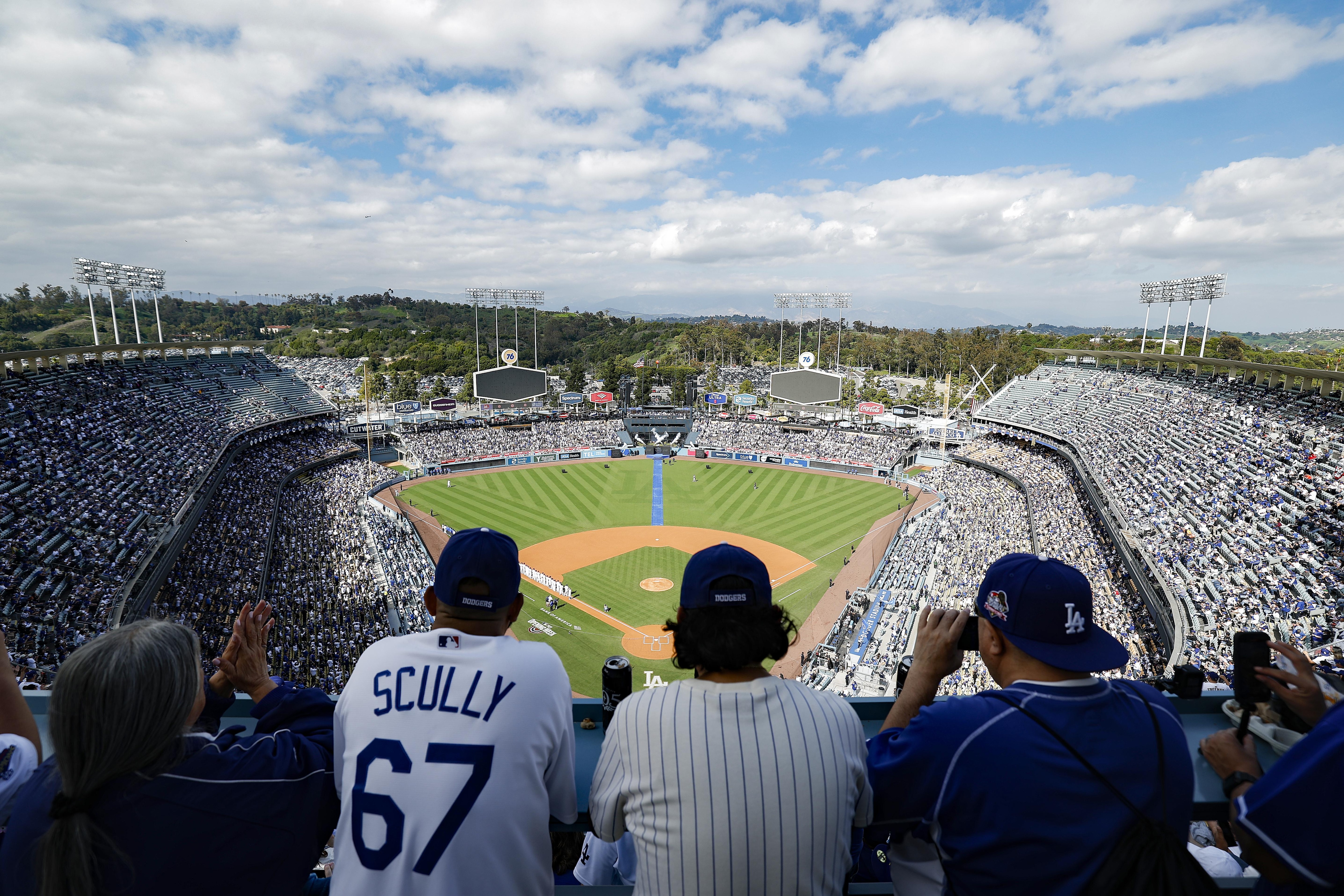 Detroit Tigers v Los Angeles Dodgers