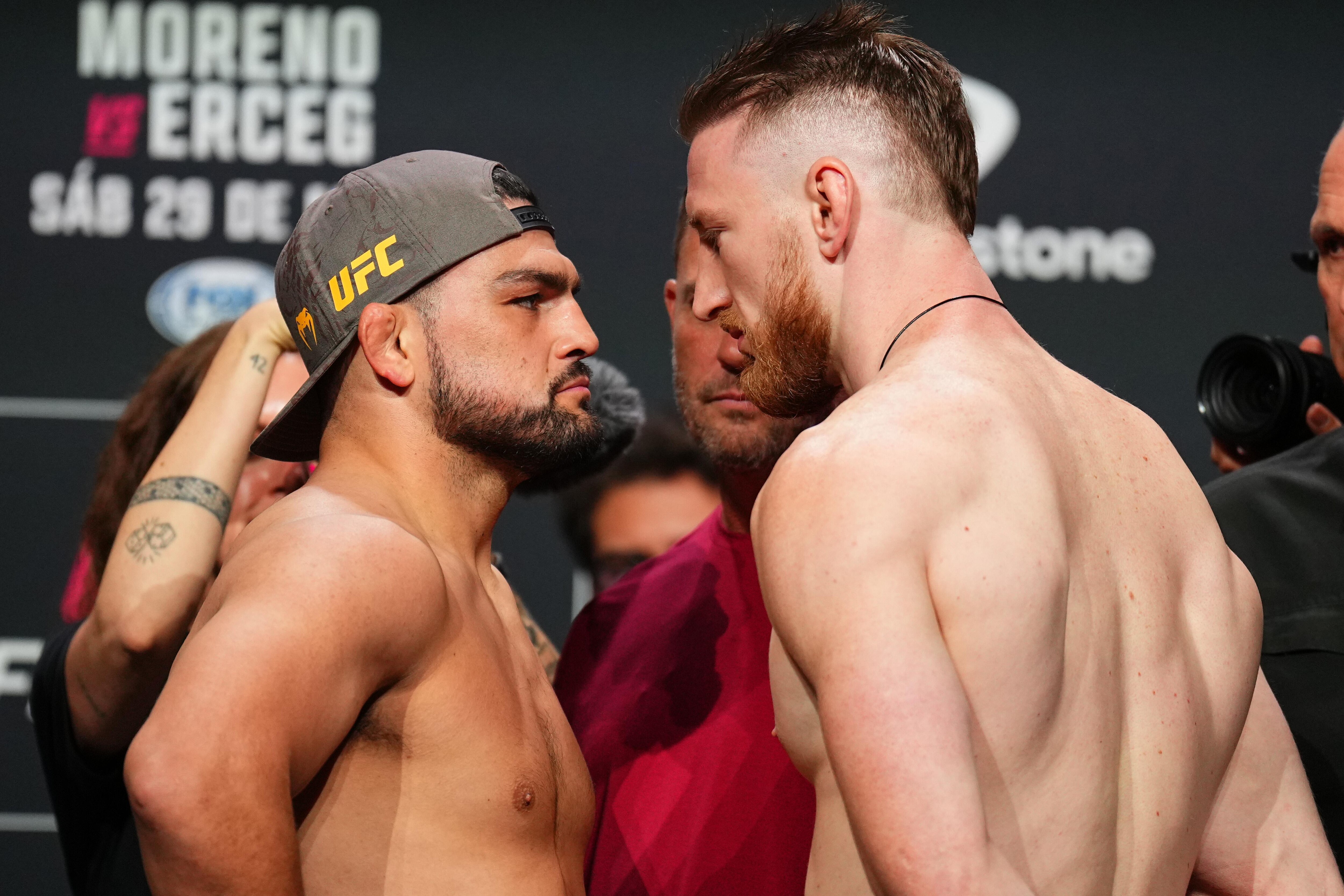 UFC Fight Night: Moreno v Erceg Ceremonial Weigh-In UFC Fight Night: Moreno v Erceg Ceremonial Weigh-In