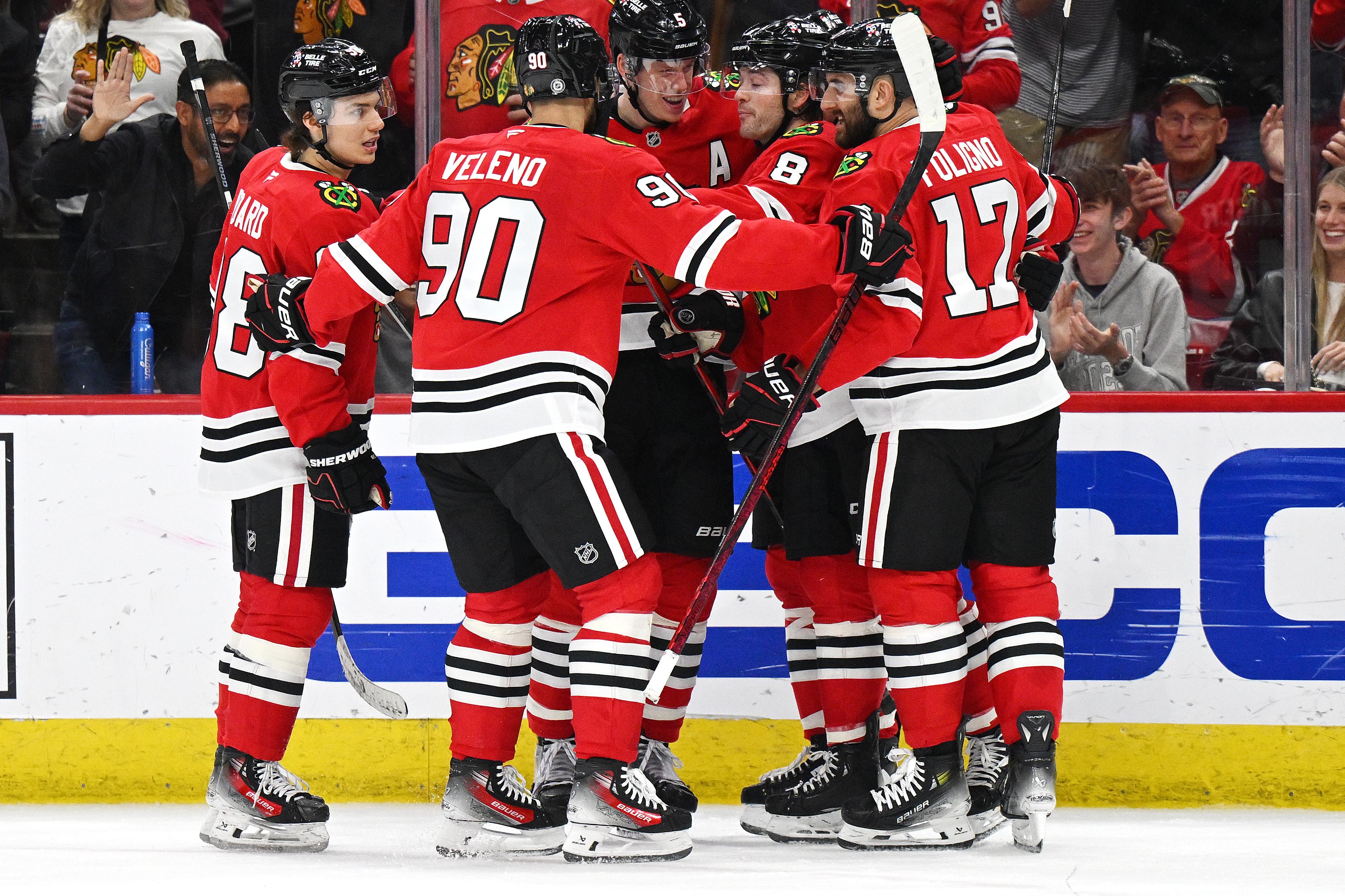 Vegas Golden Knights v Chicago Blackhawks
