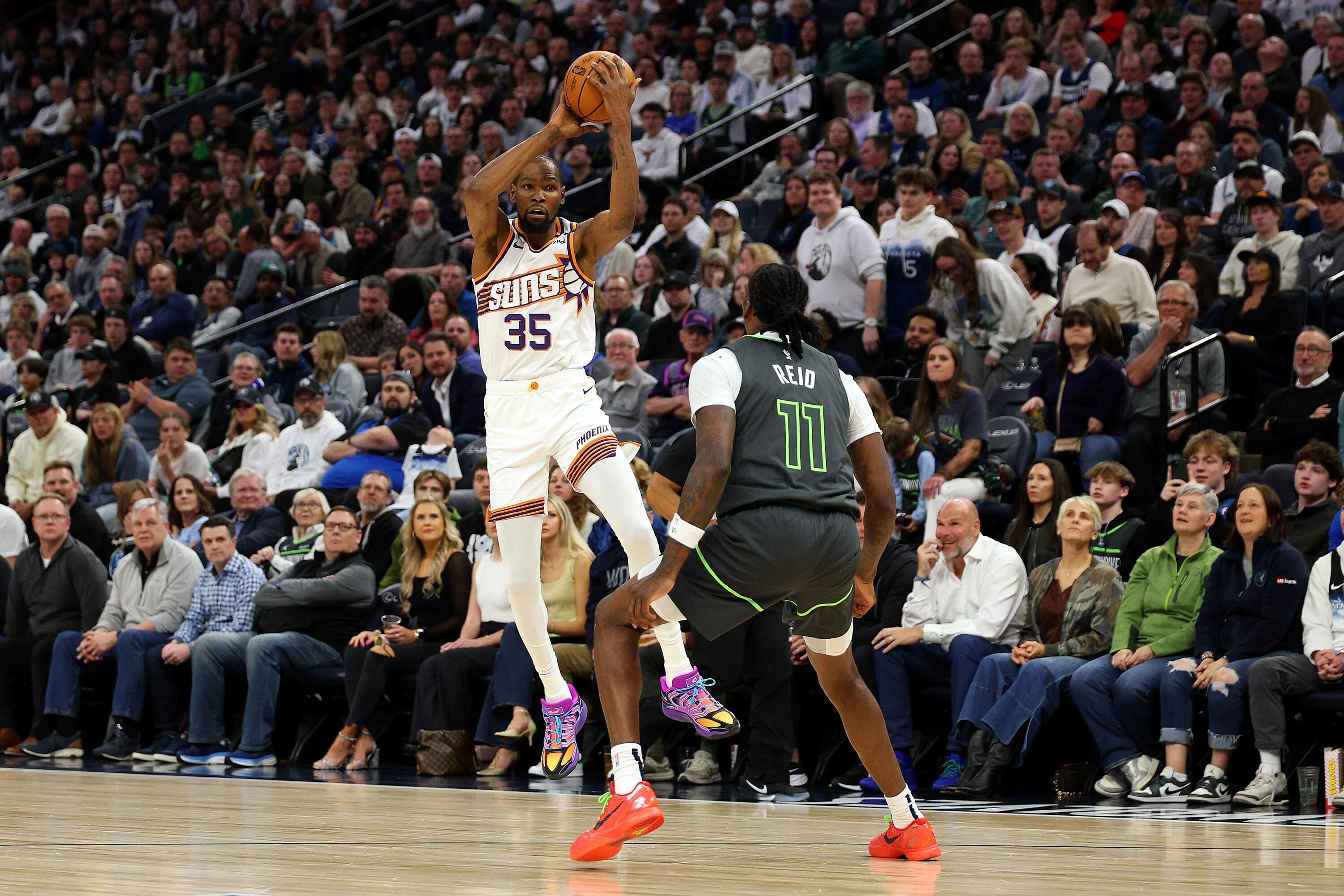 Jaden McDaniels Reportedly Not Being Included By Wolves in Kevin Durant Trade Talks