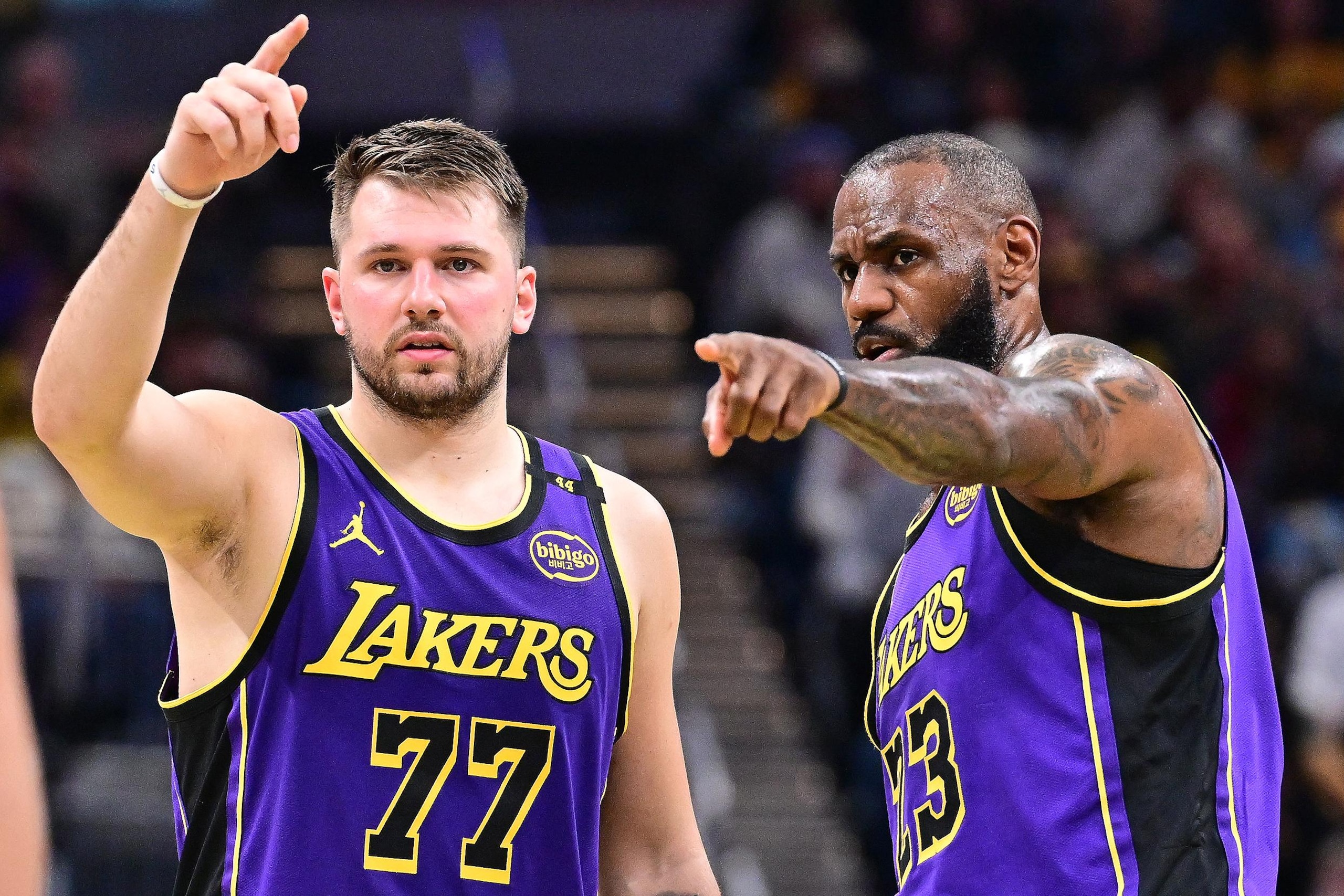 Los Angeles Lakers v Indiana Pacers