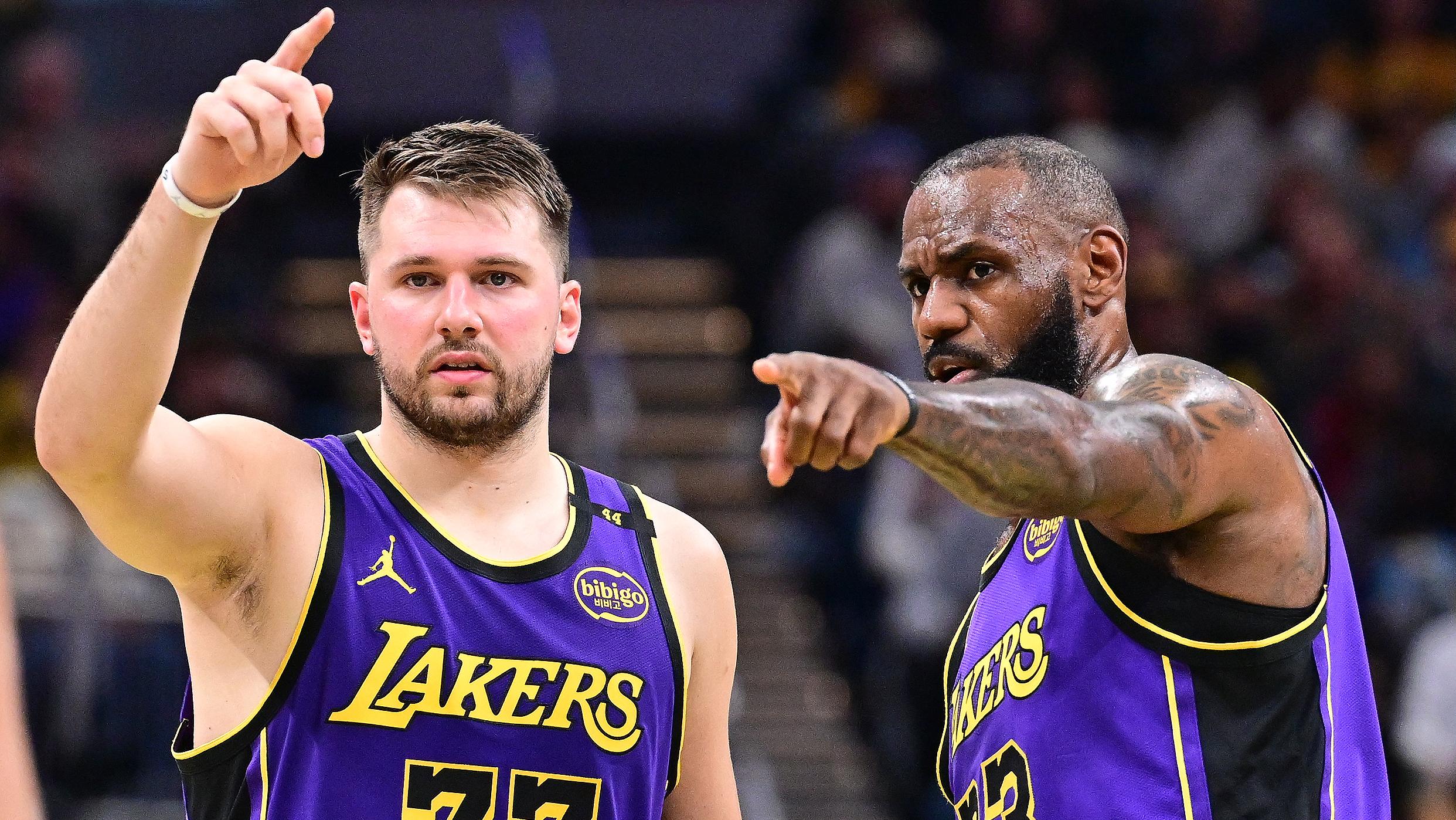 LeBron James Hypes 'Great F--king Guy' Luka Doncic, Praises Lakers Star's Hoops IQ