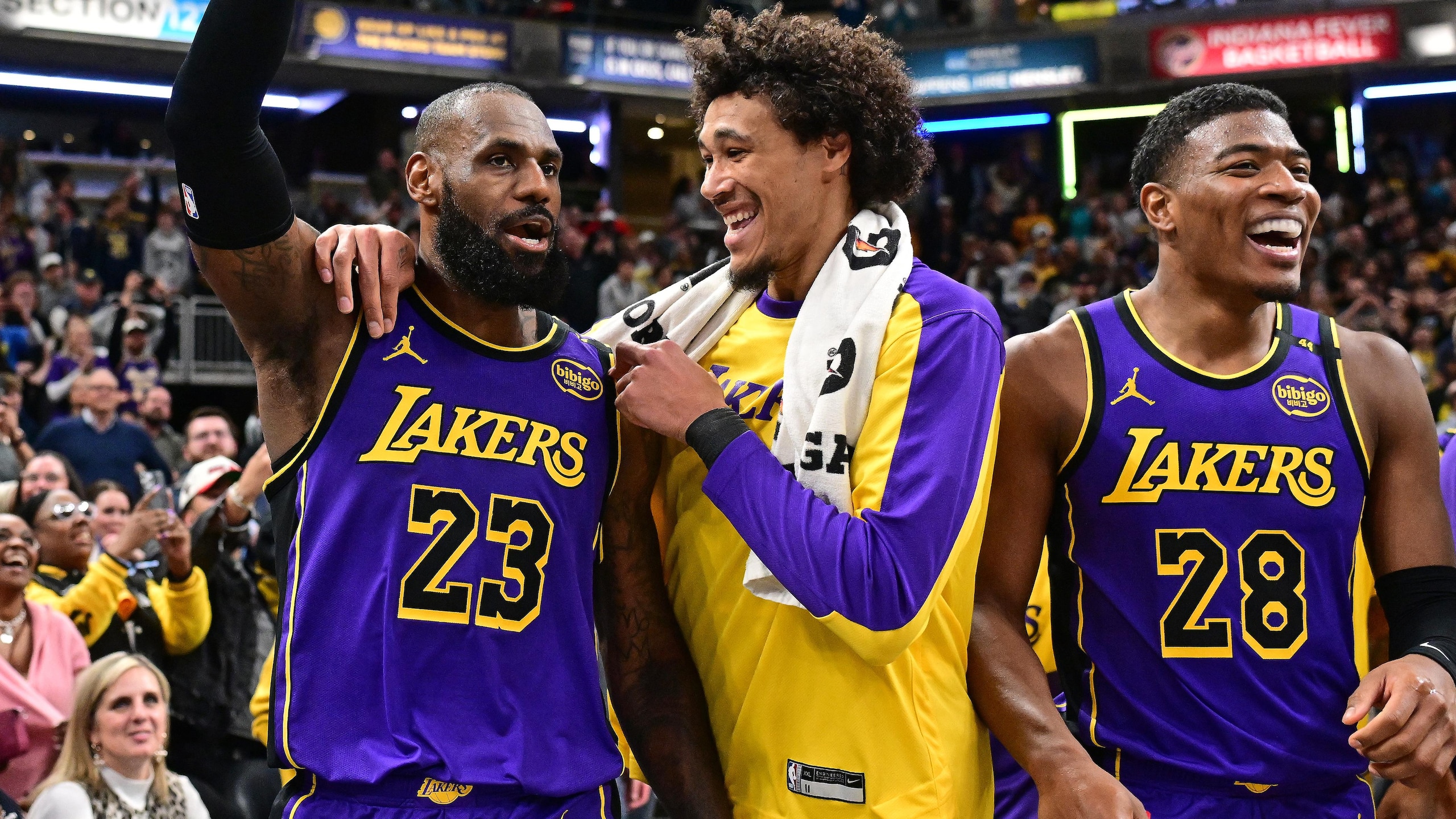 Los Angeles Lakers v Indiana Pacers