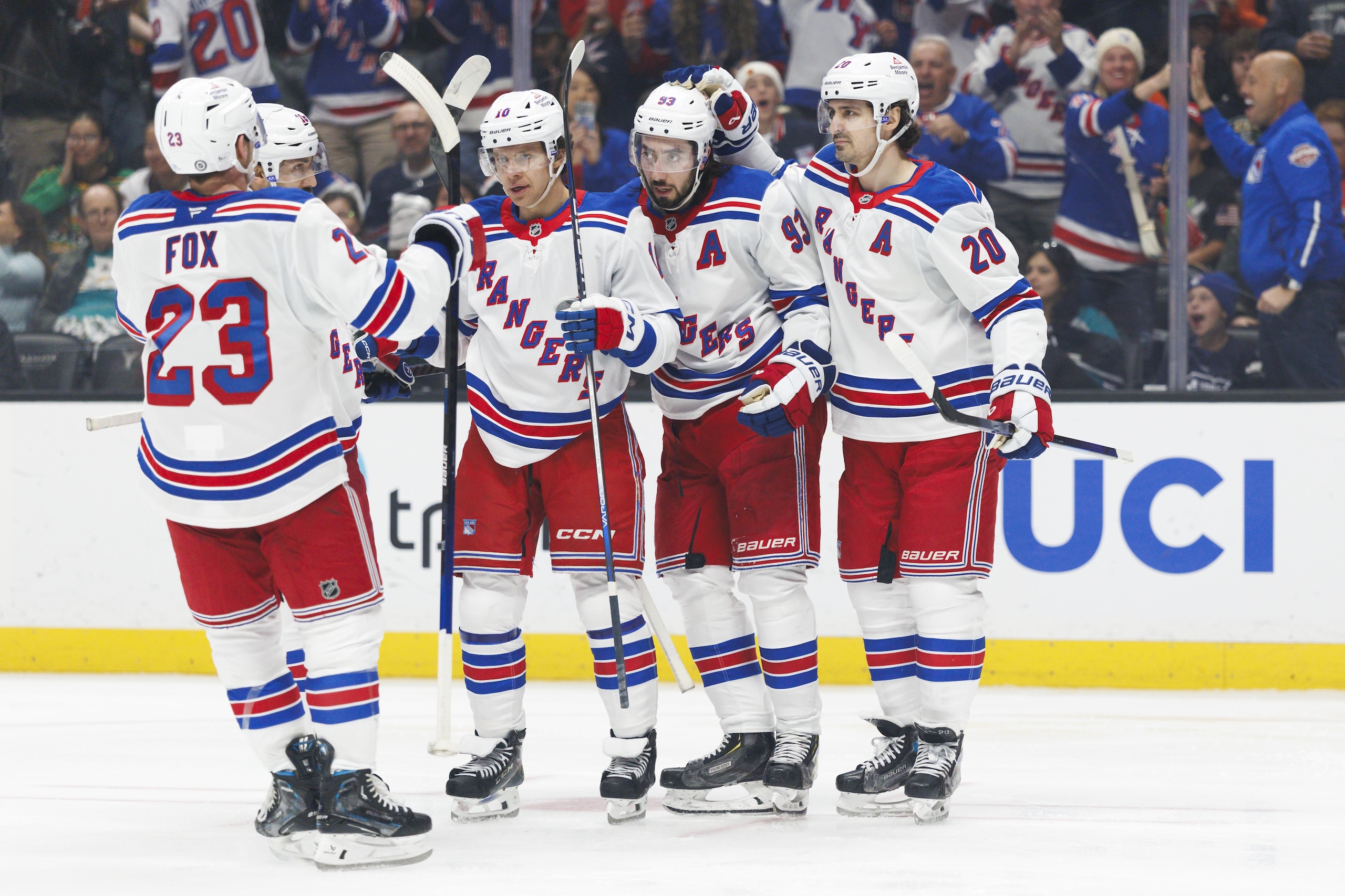New York Rangers v Anaheim Ducks