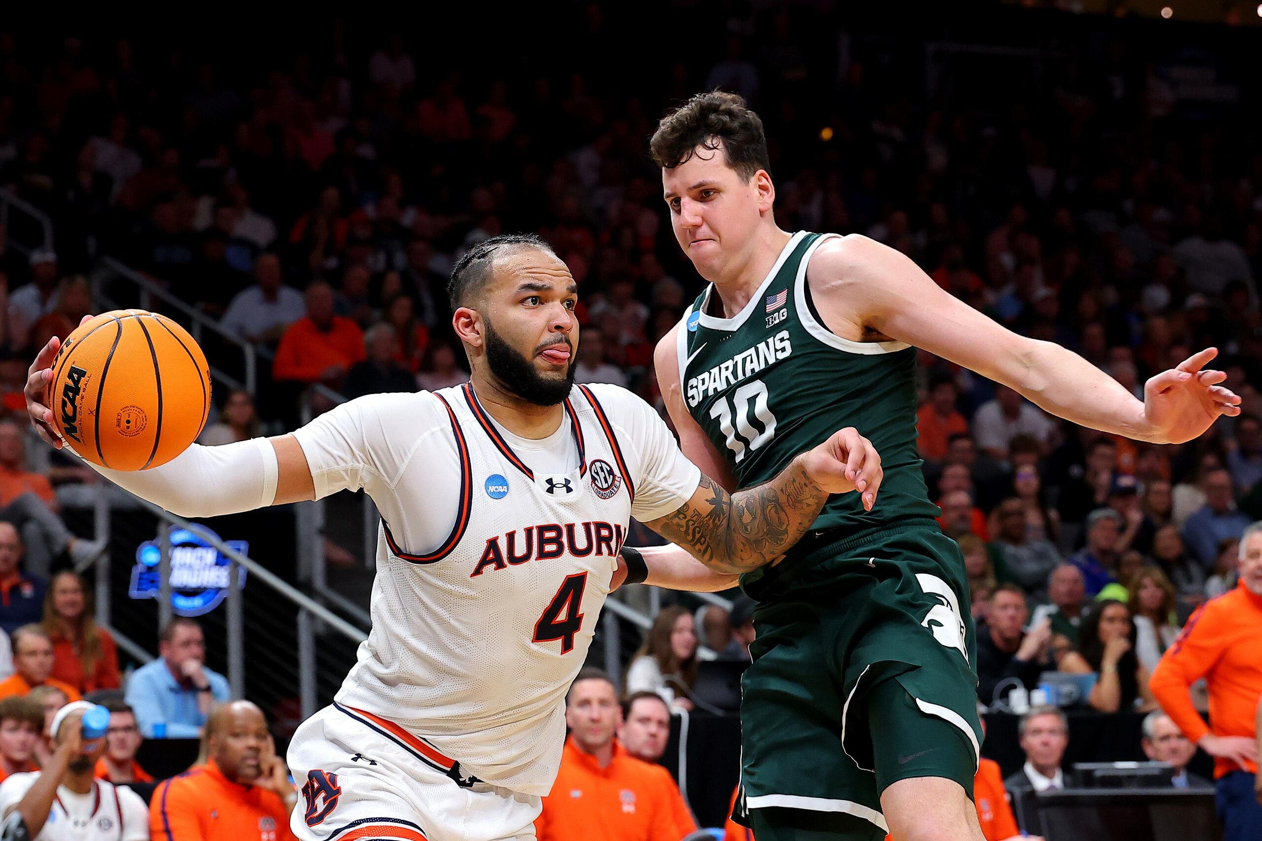 Michigan State v Auburn Michigan State v Auburn