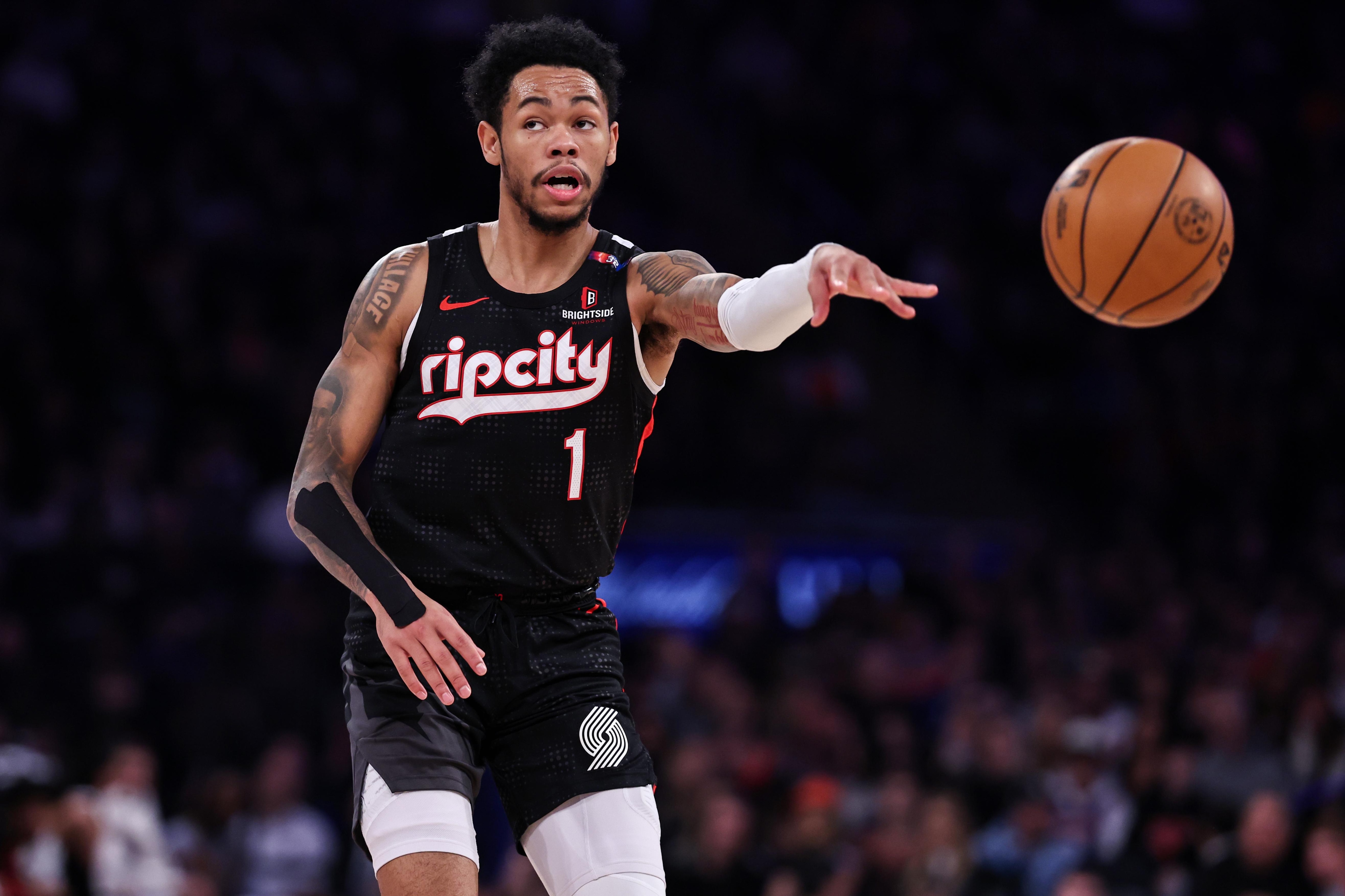 Portland Trail Blazers v New York Knicks