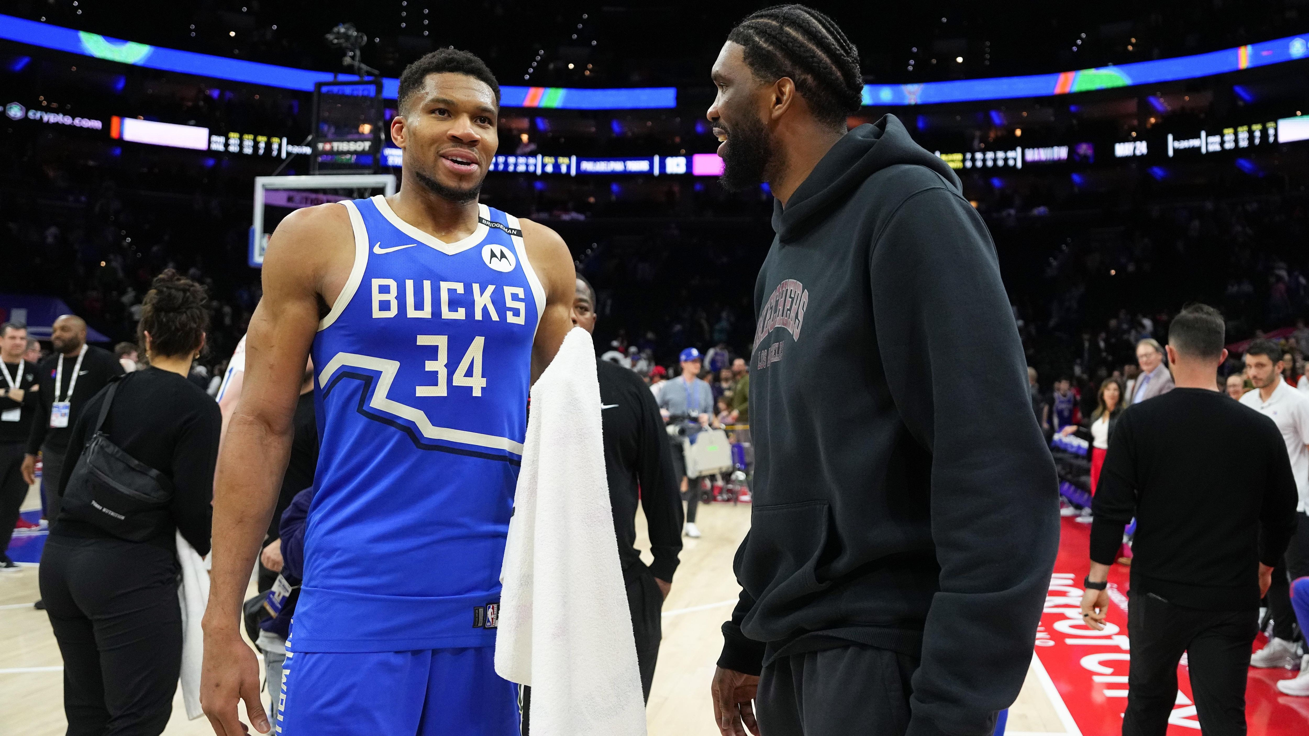 Milwaukee Bucks v Philadelphia 76ers