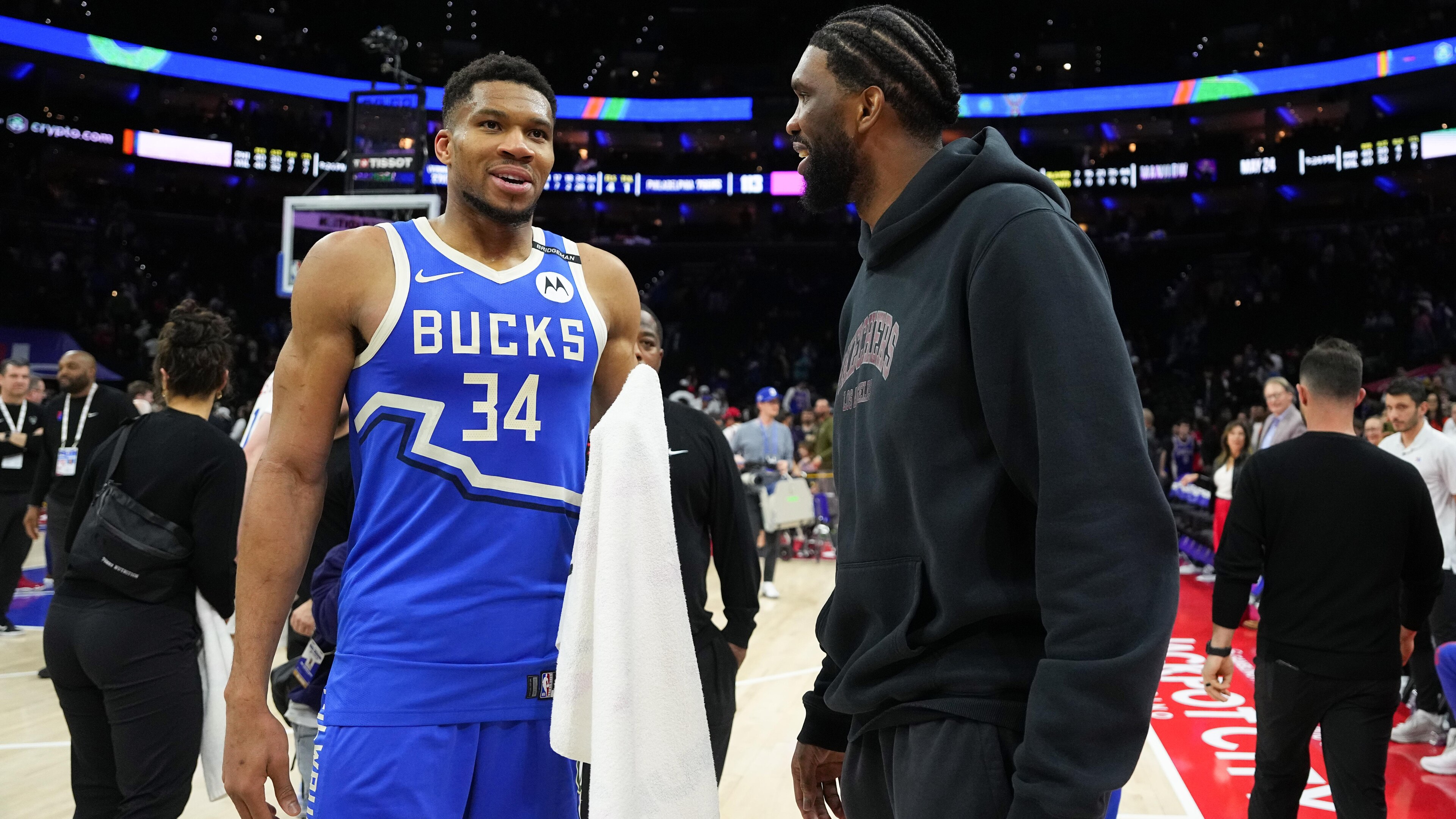 Milwaukee Bucks v Philadelphia 76ers