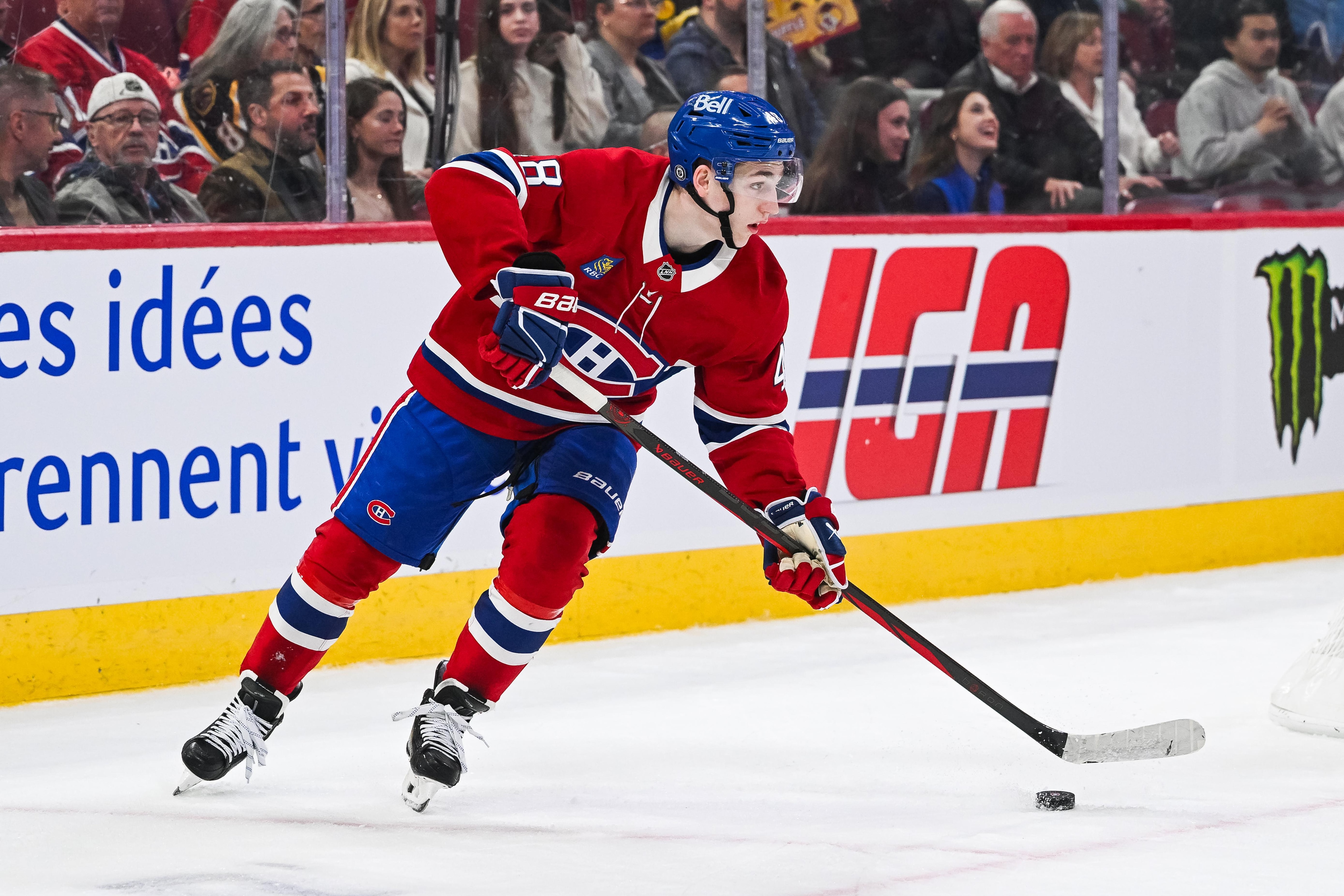 NHL: APR 03 Bruins at Canadiens