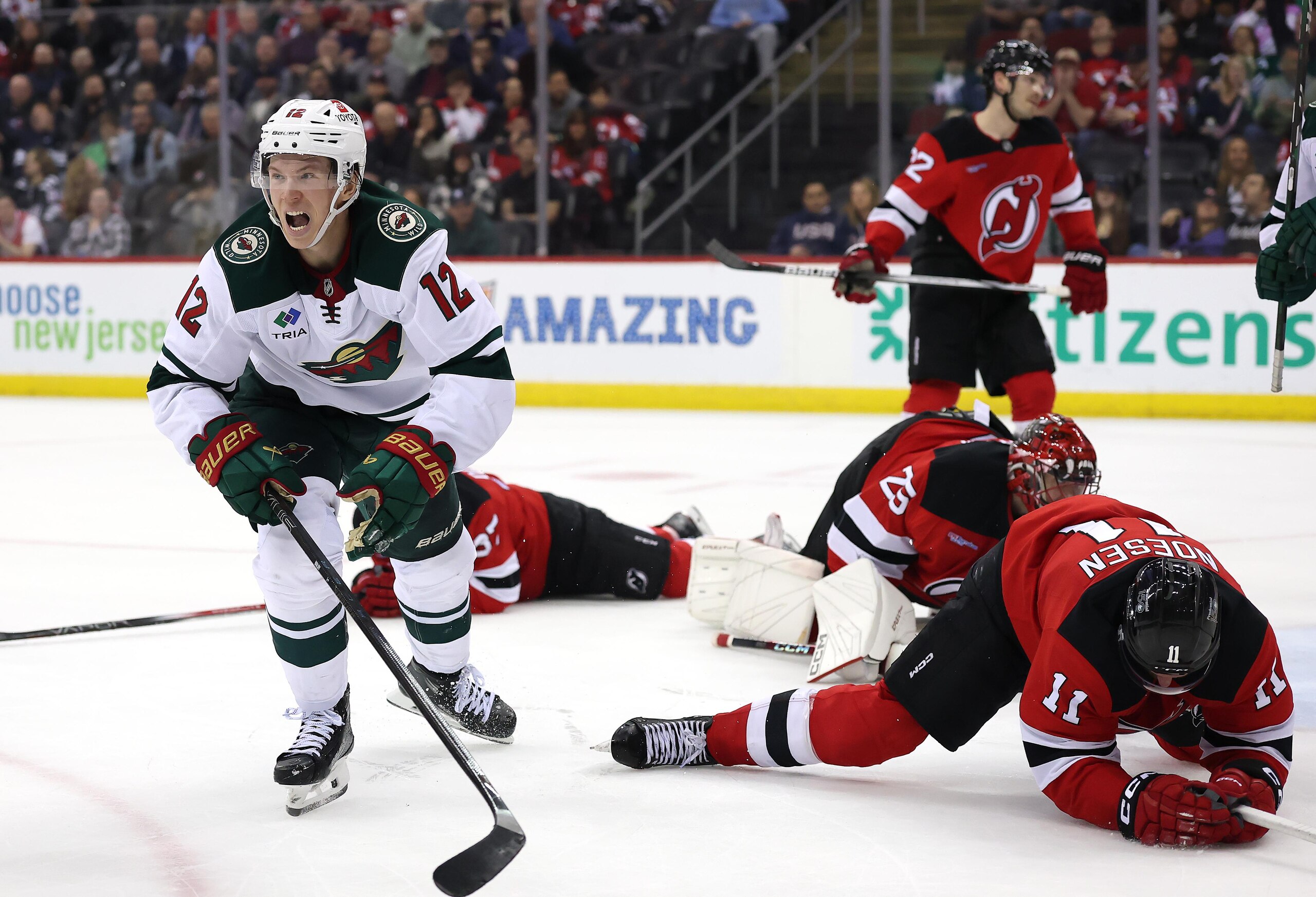 Minnesota Wild v New Jersey Devils Minnesota Wild v New Jersey Devils