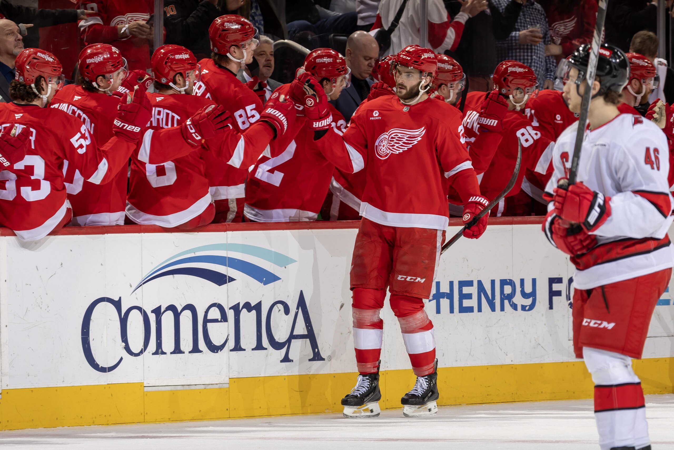 Carolina Hurricanes v Detroit Red Wings Carolina Hurricanes v Detroit Red Wings