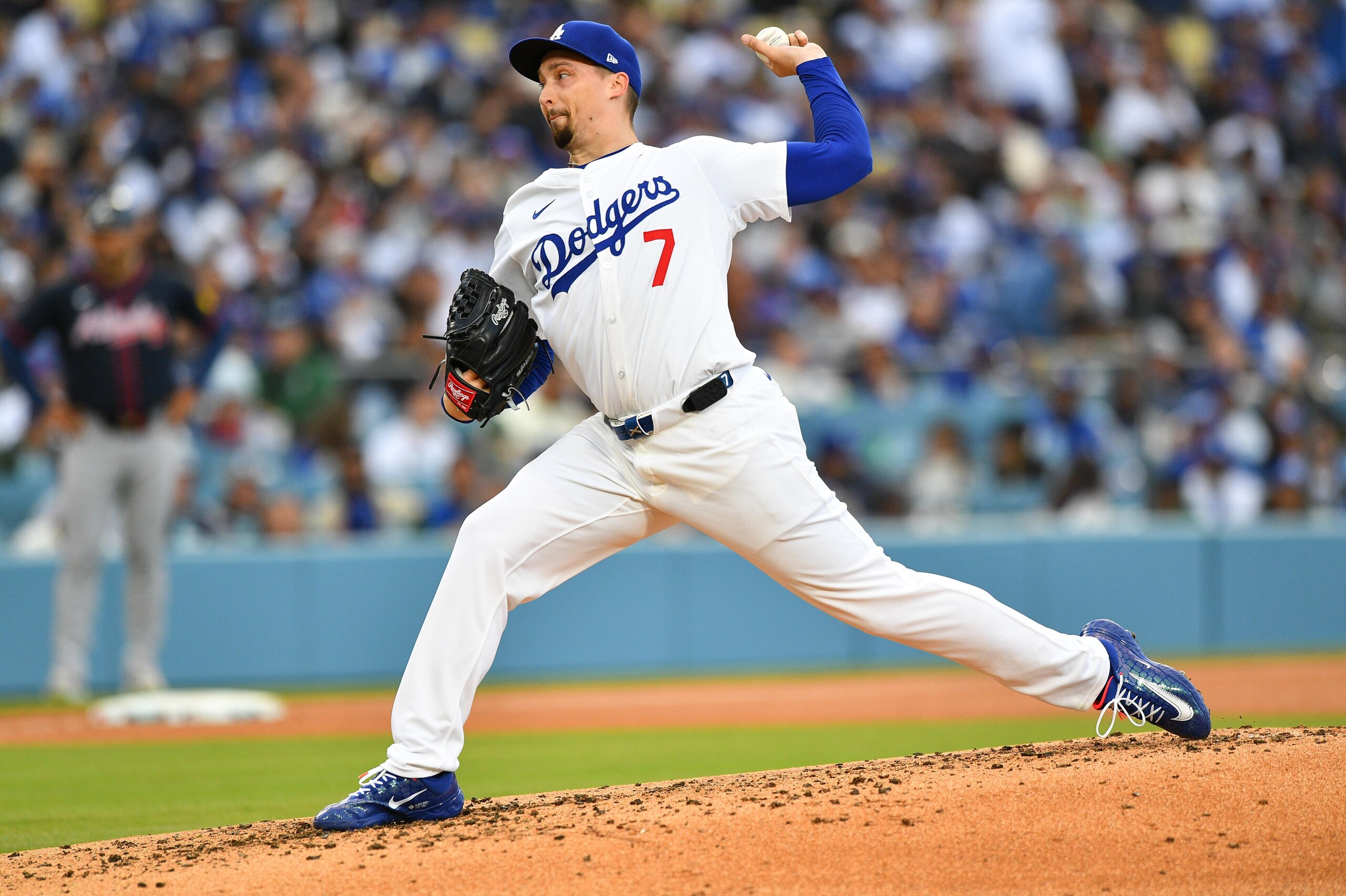 MLB: APR 02 Braves at Dodgers
