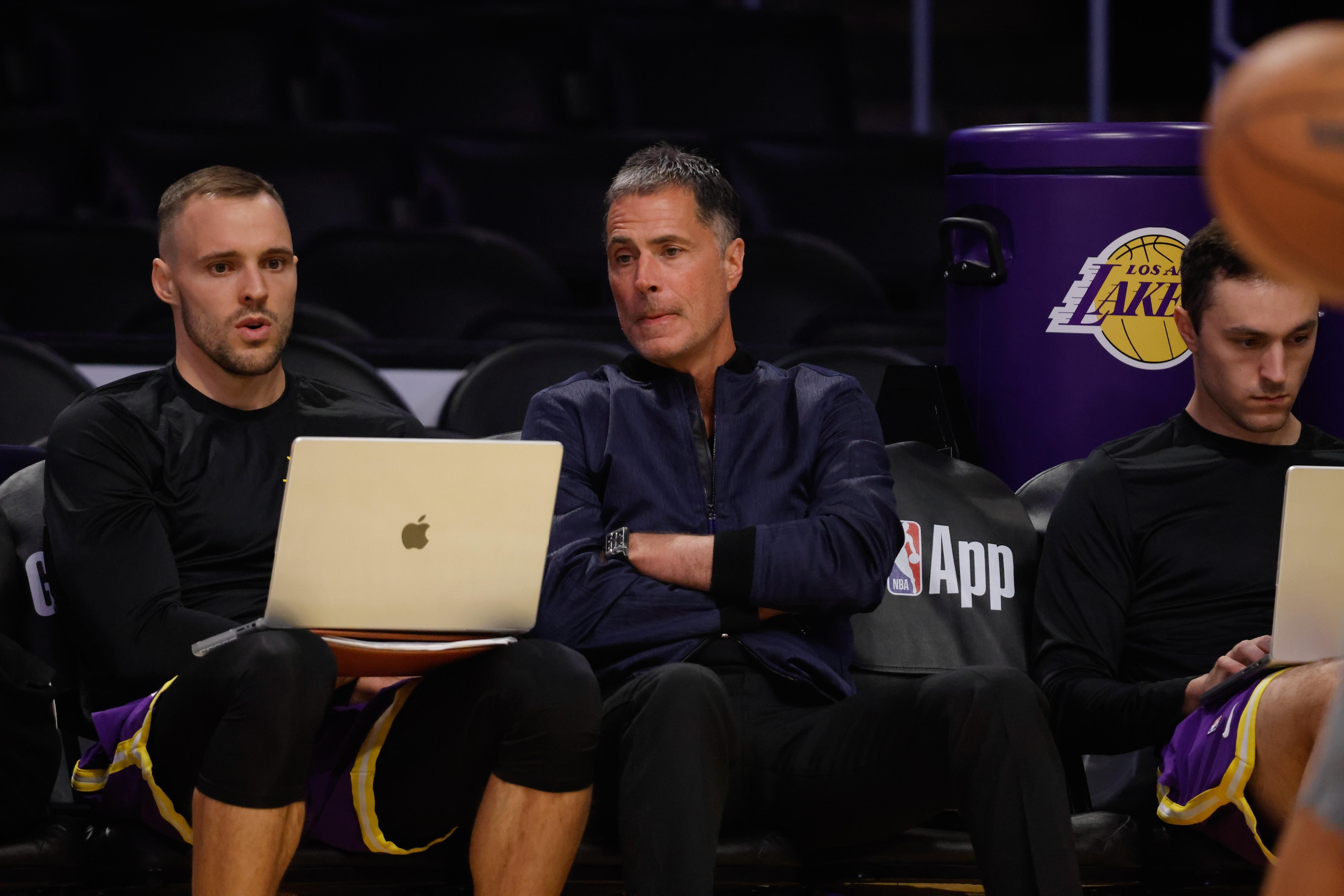 NBA: APR 03 Warriors at Lakers