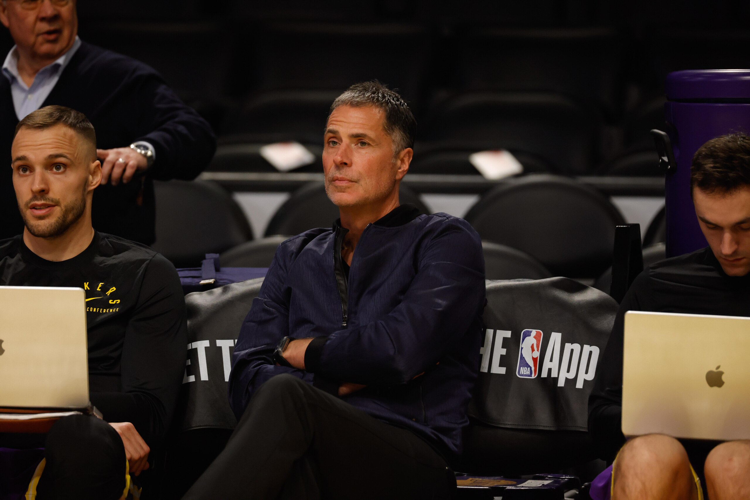 NBA: APR 03 Warriors at Lakers NBA: APR 03 Warriors at Lakers