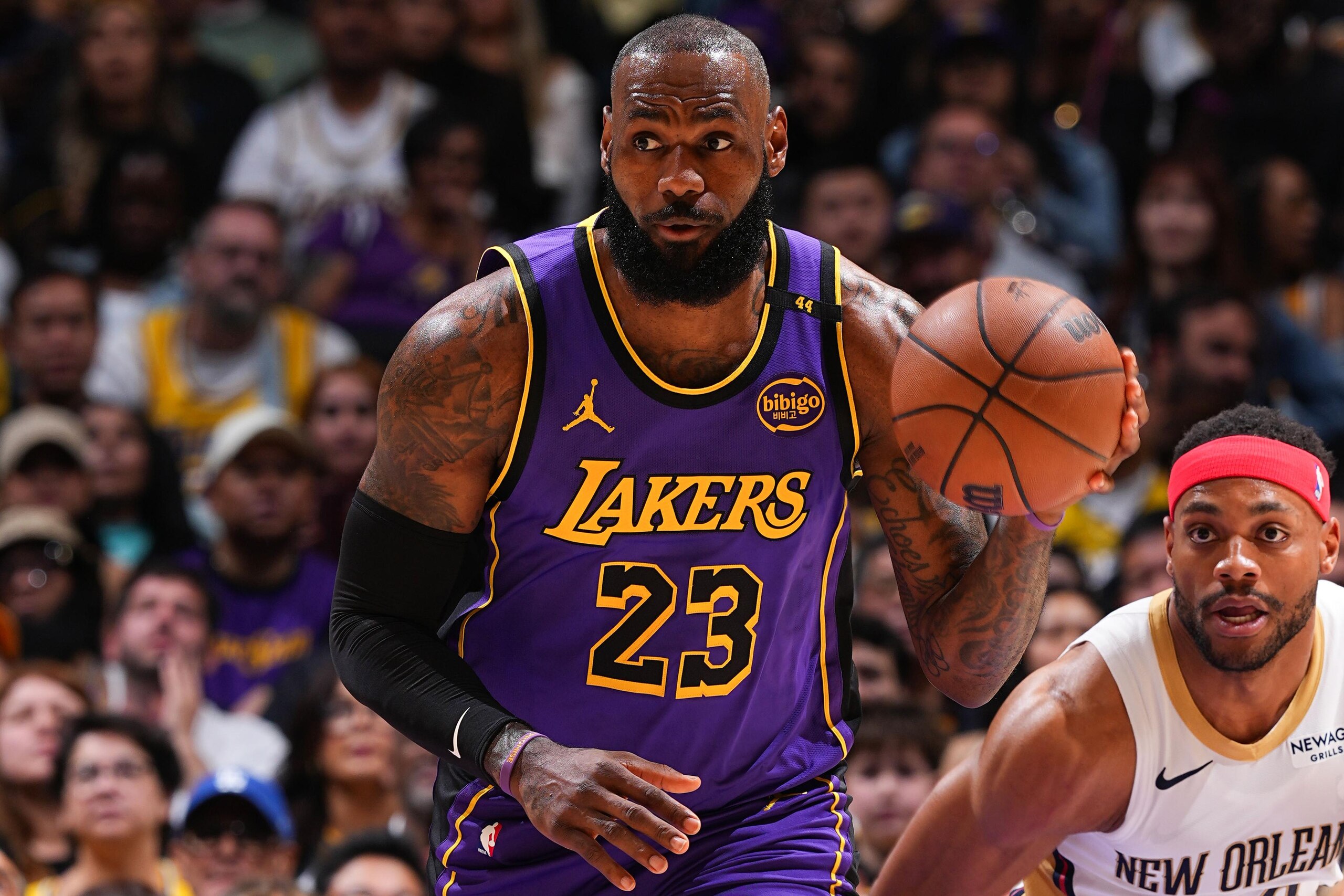 New Orleans Pelicans v Los Angeles Lakers New Orleans Pelicans v Los Angeles Lakers