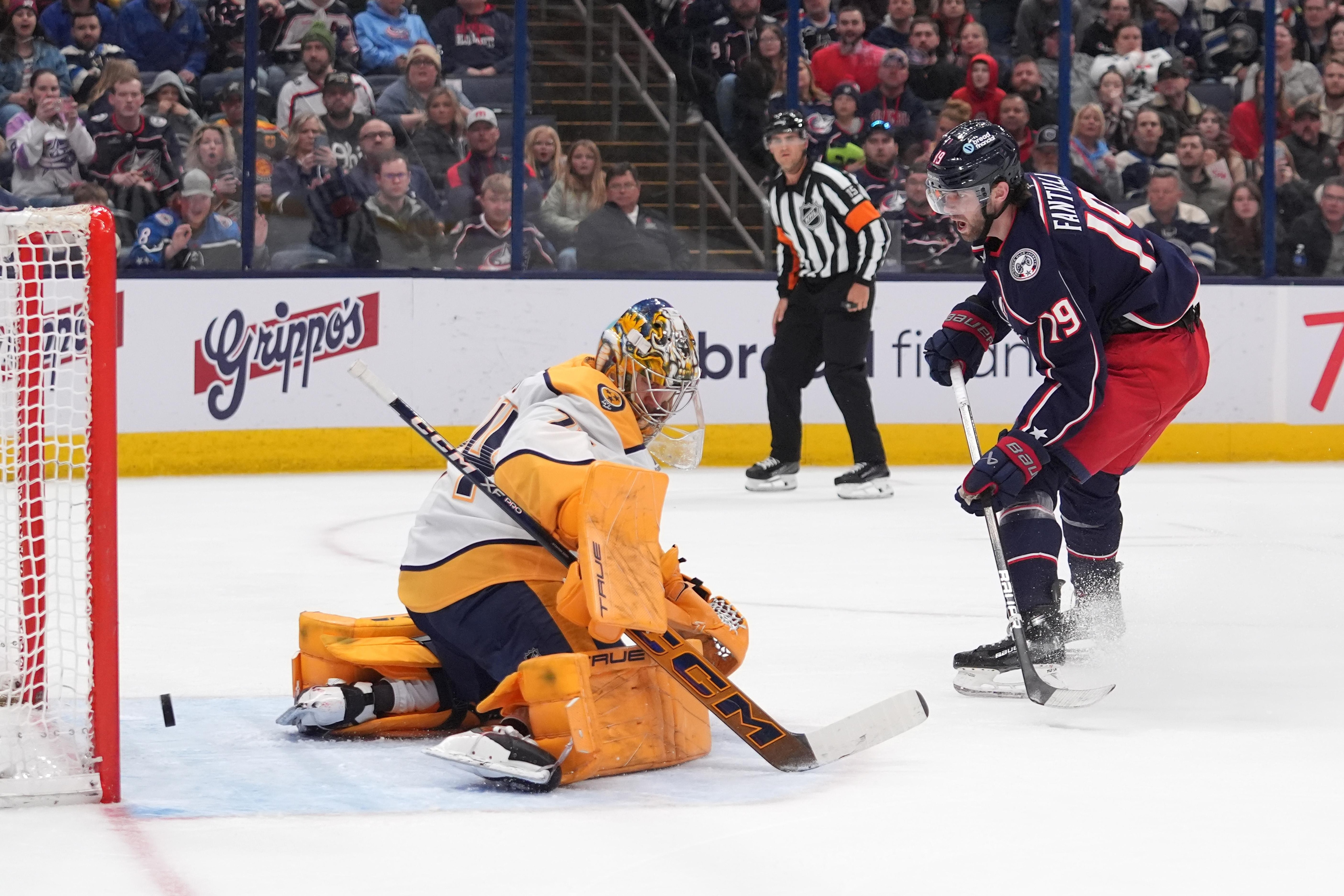 Nashville Predators v Columbus Blue Jackets Nashville Predators v Columbus Blue Jackets