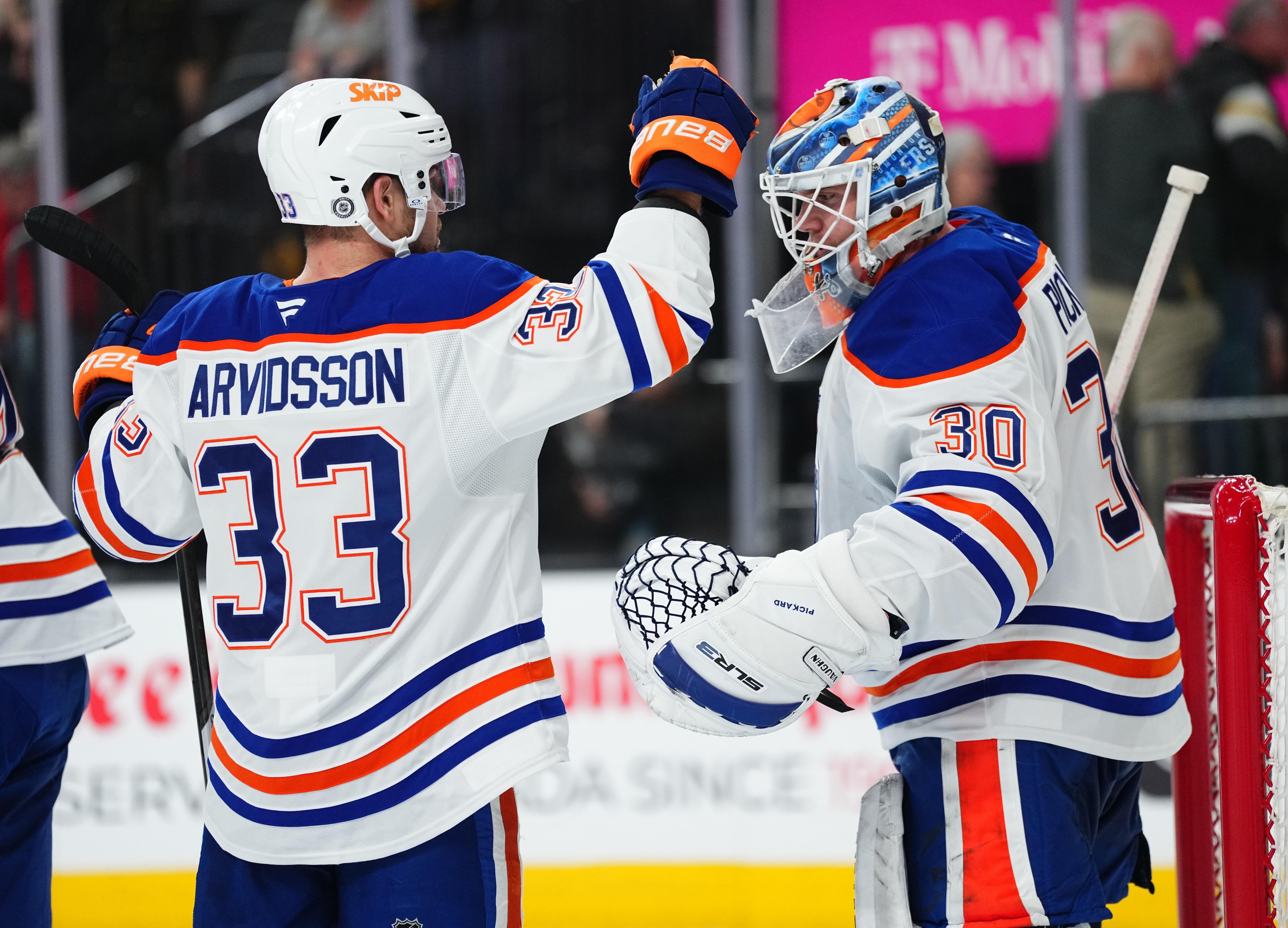 Edmonton Oilers v Vegas Golden Knights Edmonton Oilers v Vegas Golden Knights