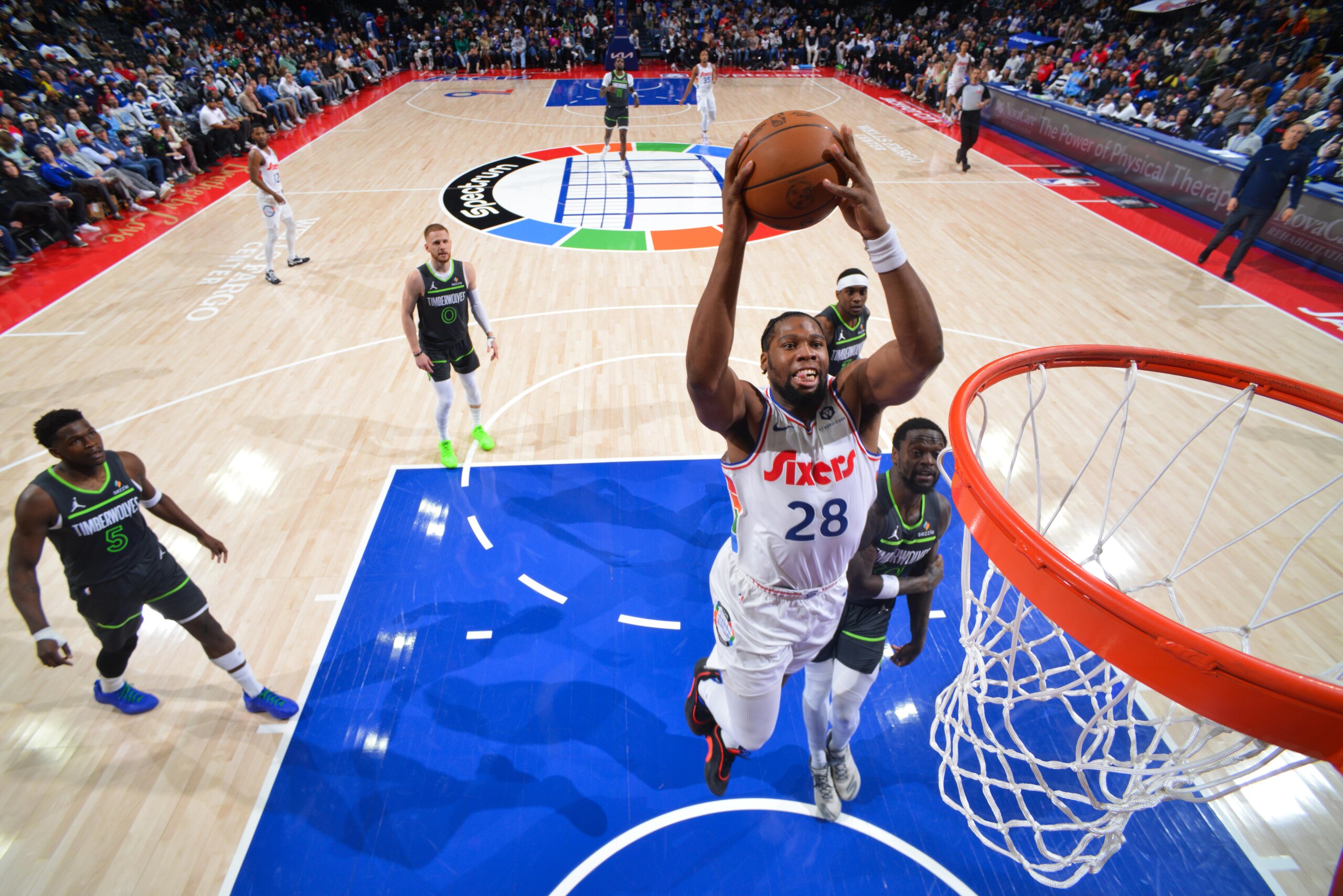 Minnesota Timberwolves v Philadelphia 76ers