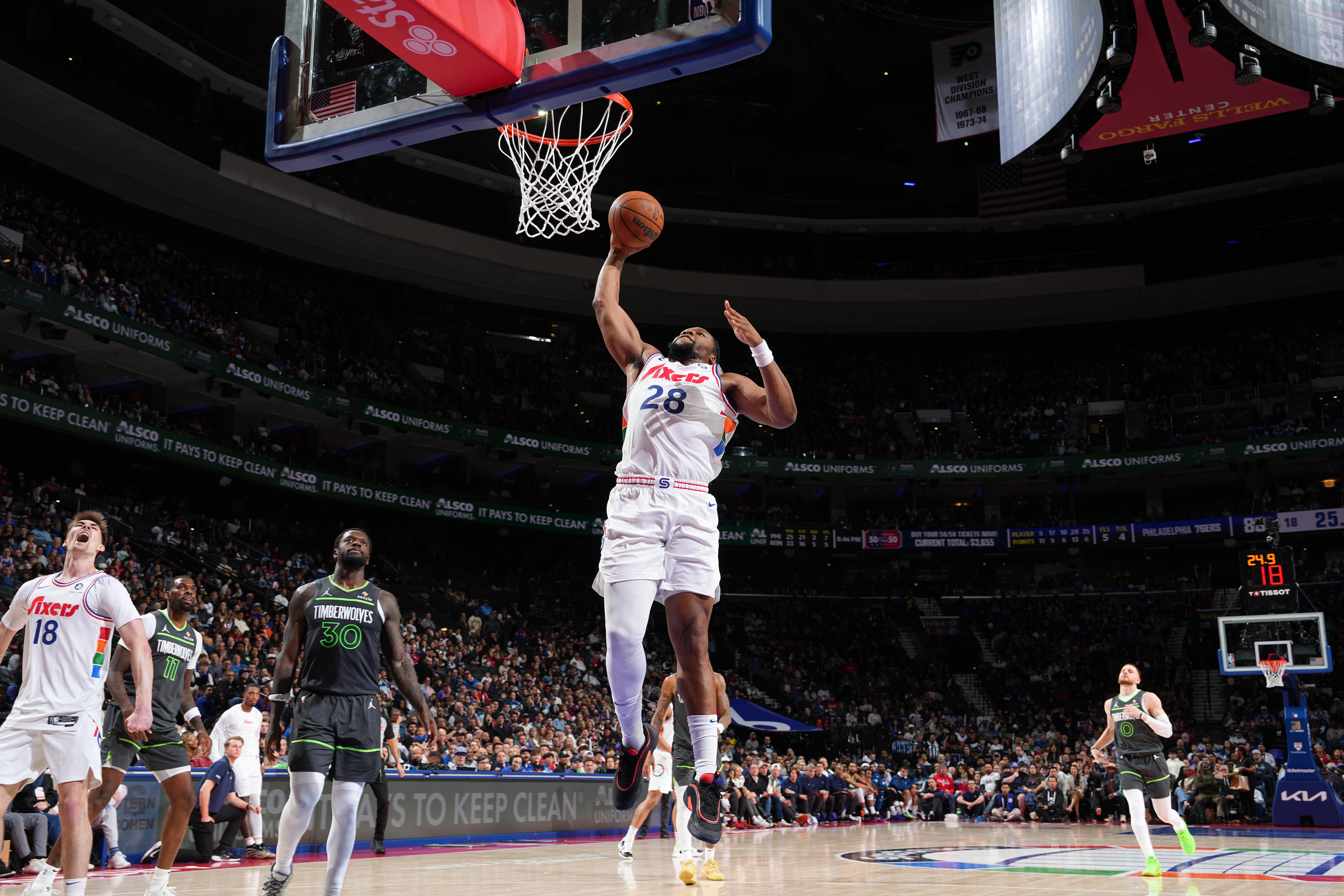 Minnesota Timberwolves v Philadelphia 76ers