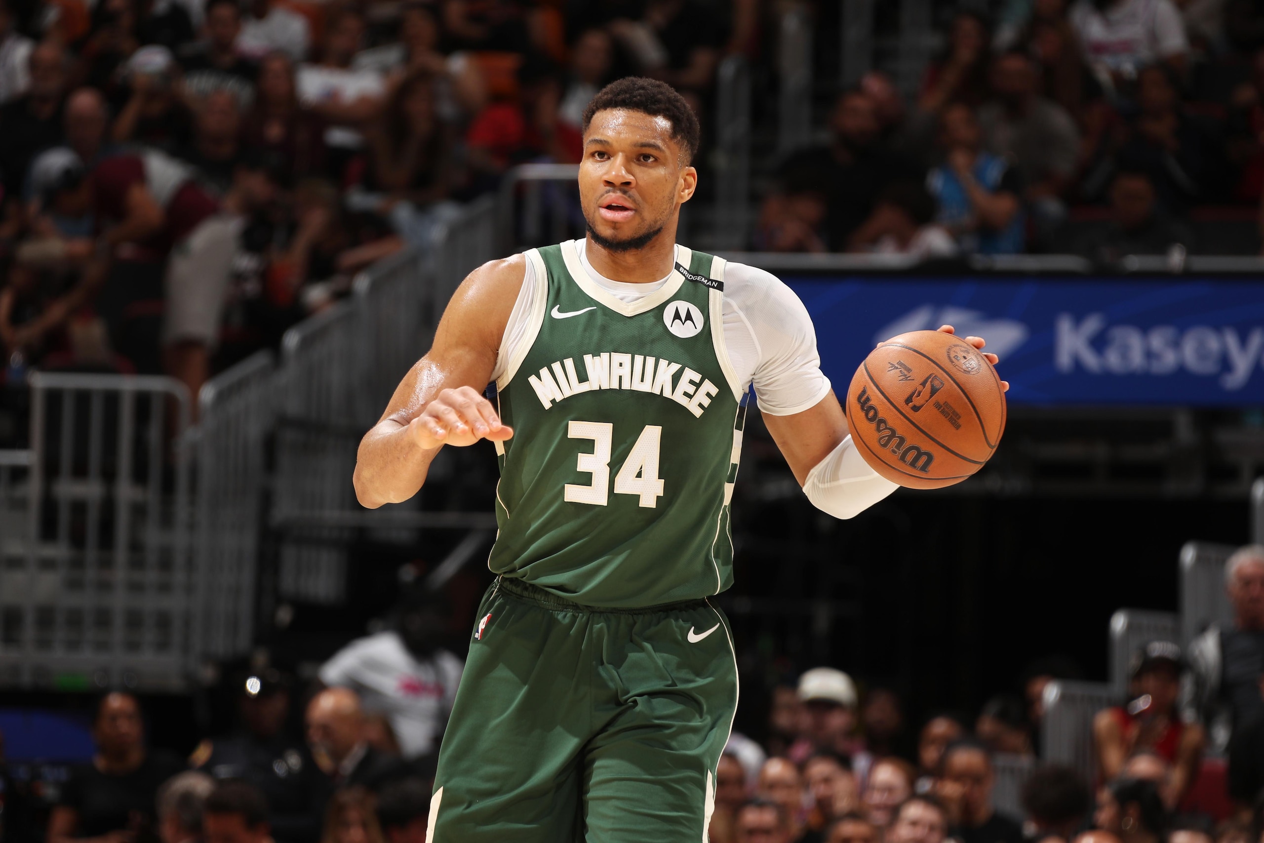 Milwaukee Bucks v Miami Heat
