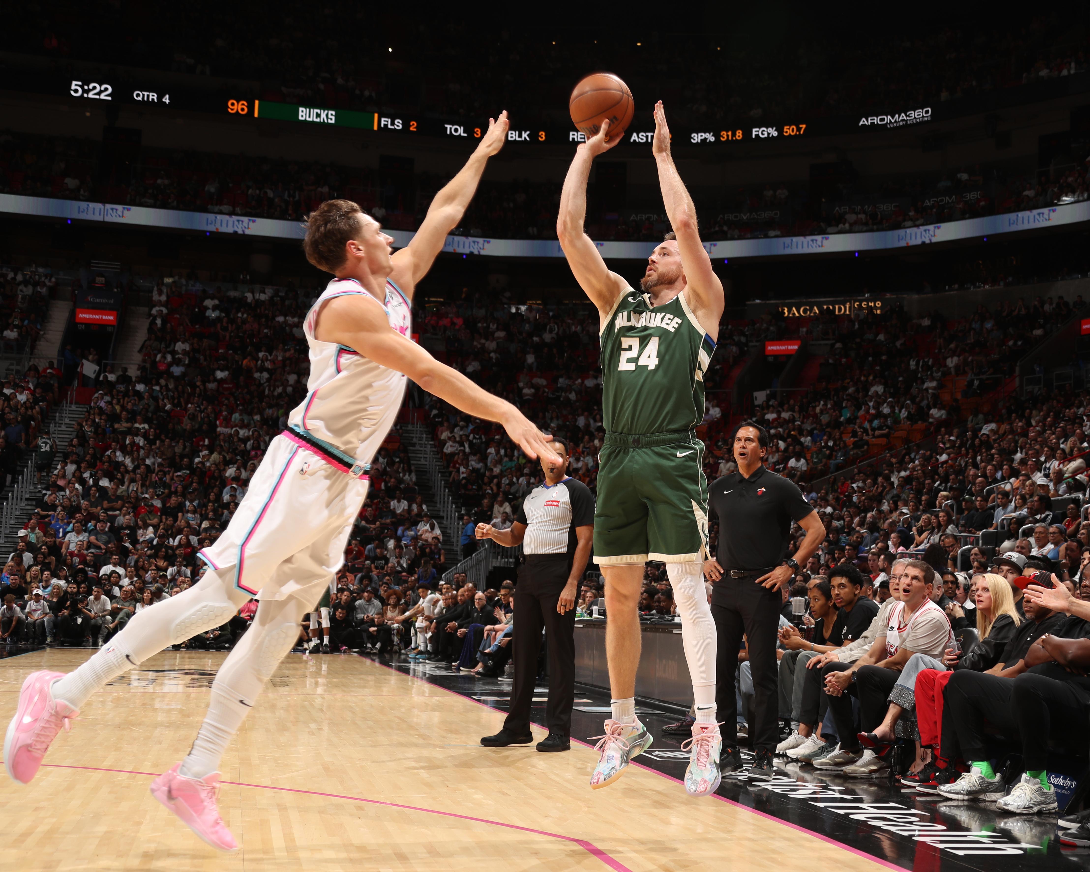 Milwaukee Bucks v Miami Heat
