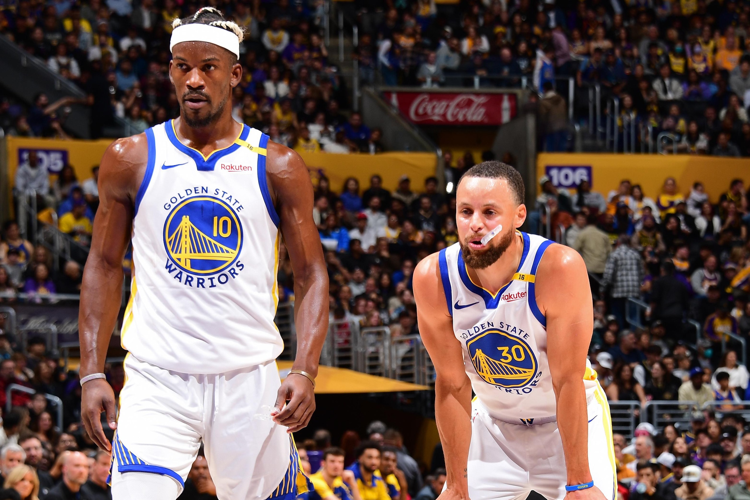 Golden State Warriors v Los Angeles Lakers Golden State Warriors v Los Angeles Lakers