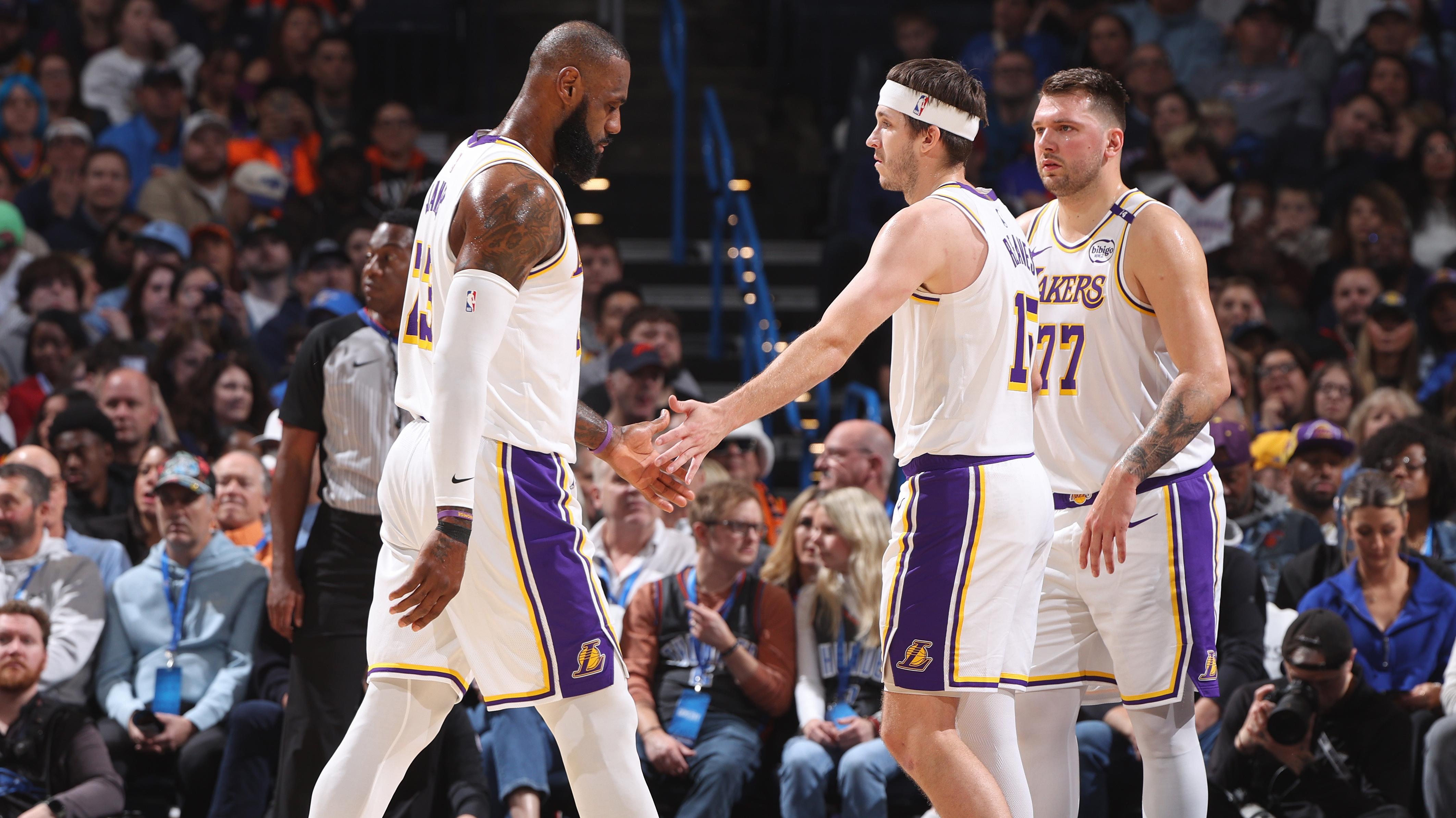 Los Angeles Lakers v Oklahoma City Thunder