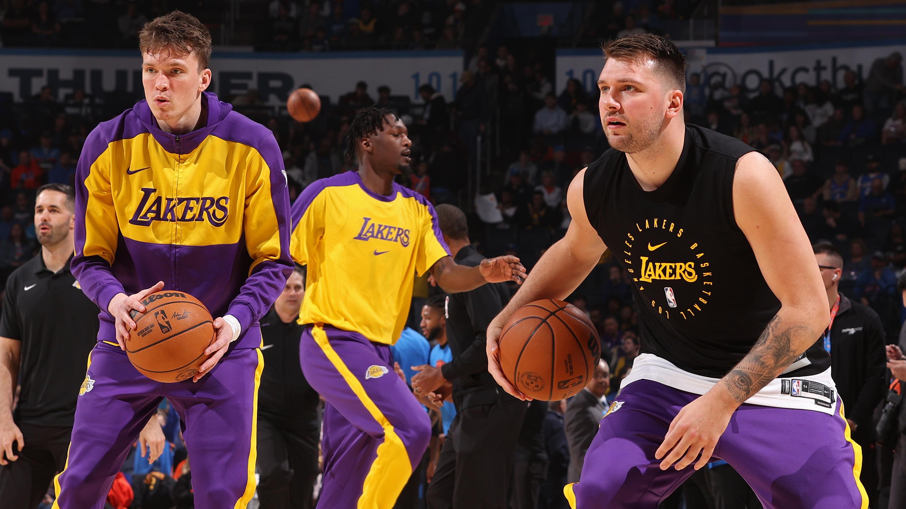 Los Angeles Lakers v Oklahoma City Thunder Los Angeles Lakers v Oklahoma City Thunder