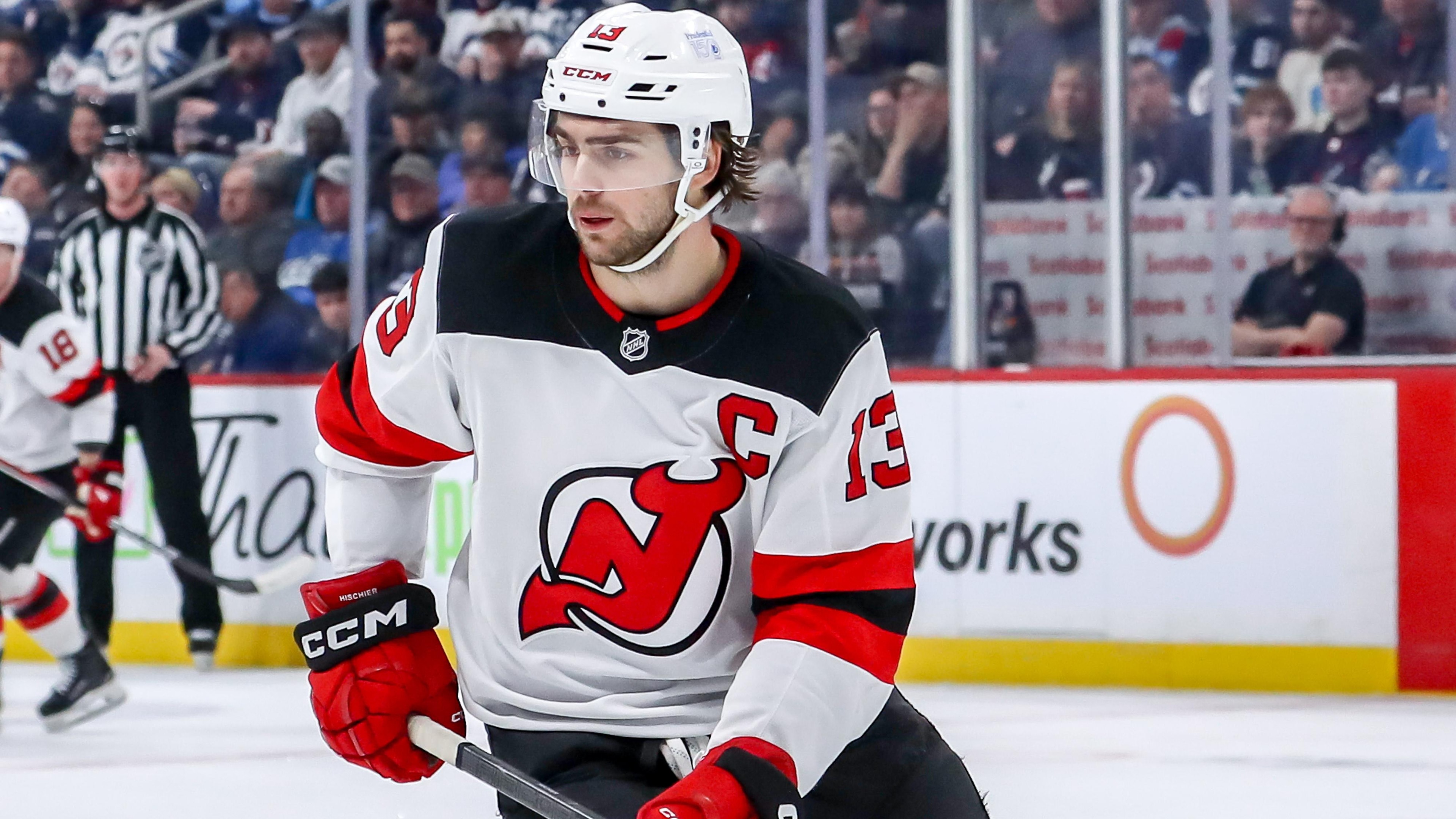 New Jersey Devils v Winnipeg Jets New Jersey Devils v Winnipeg Jets