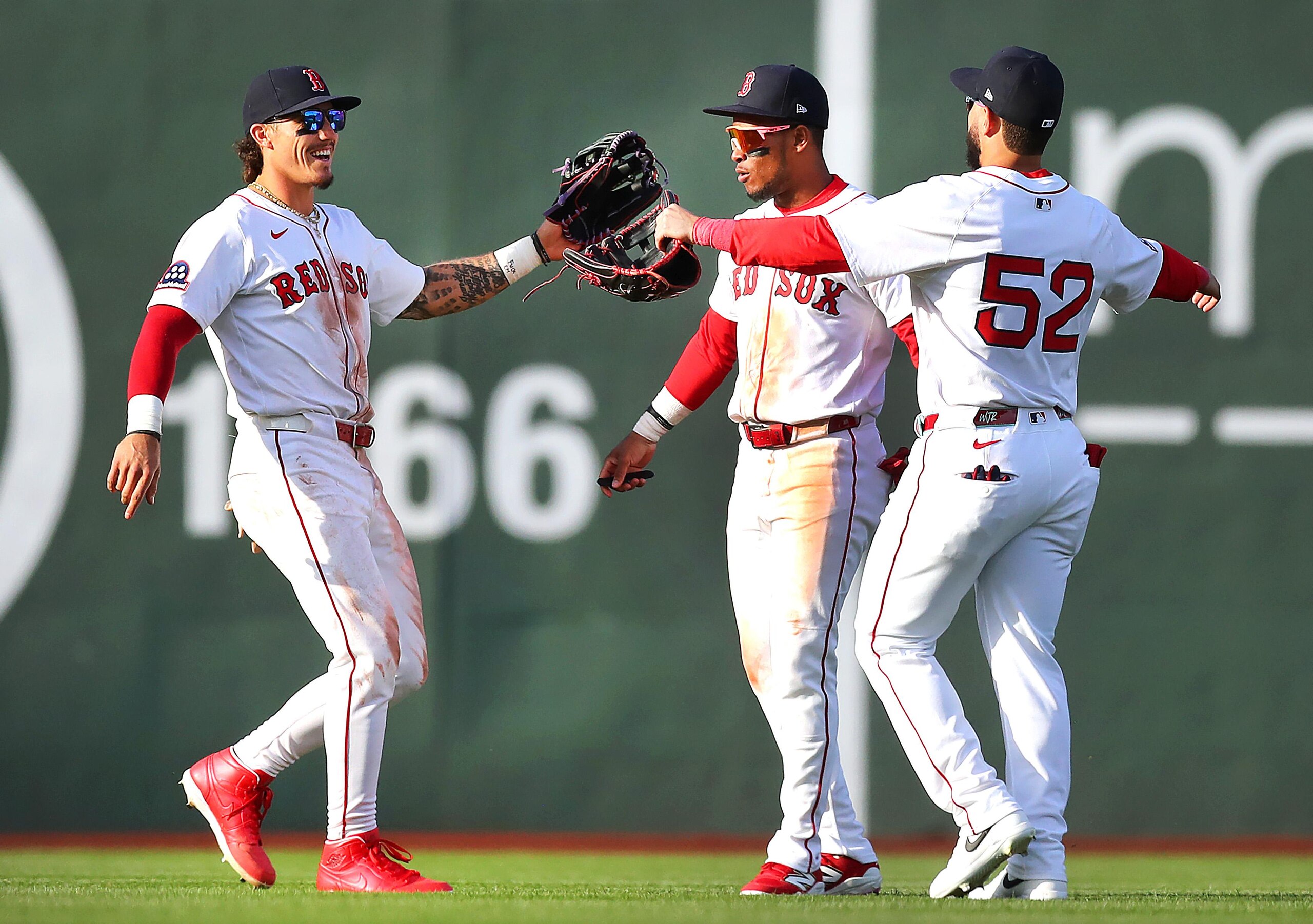 Red Sox honor the past then start fast, hold off Cardinals in home opener at Fenway Park