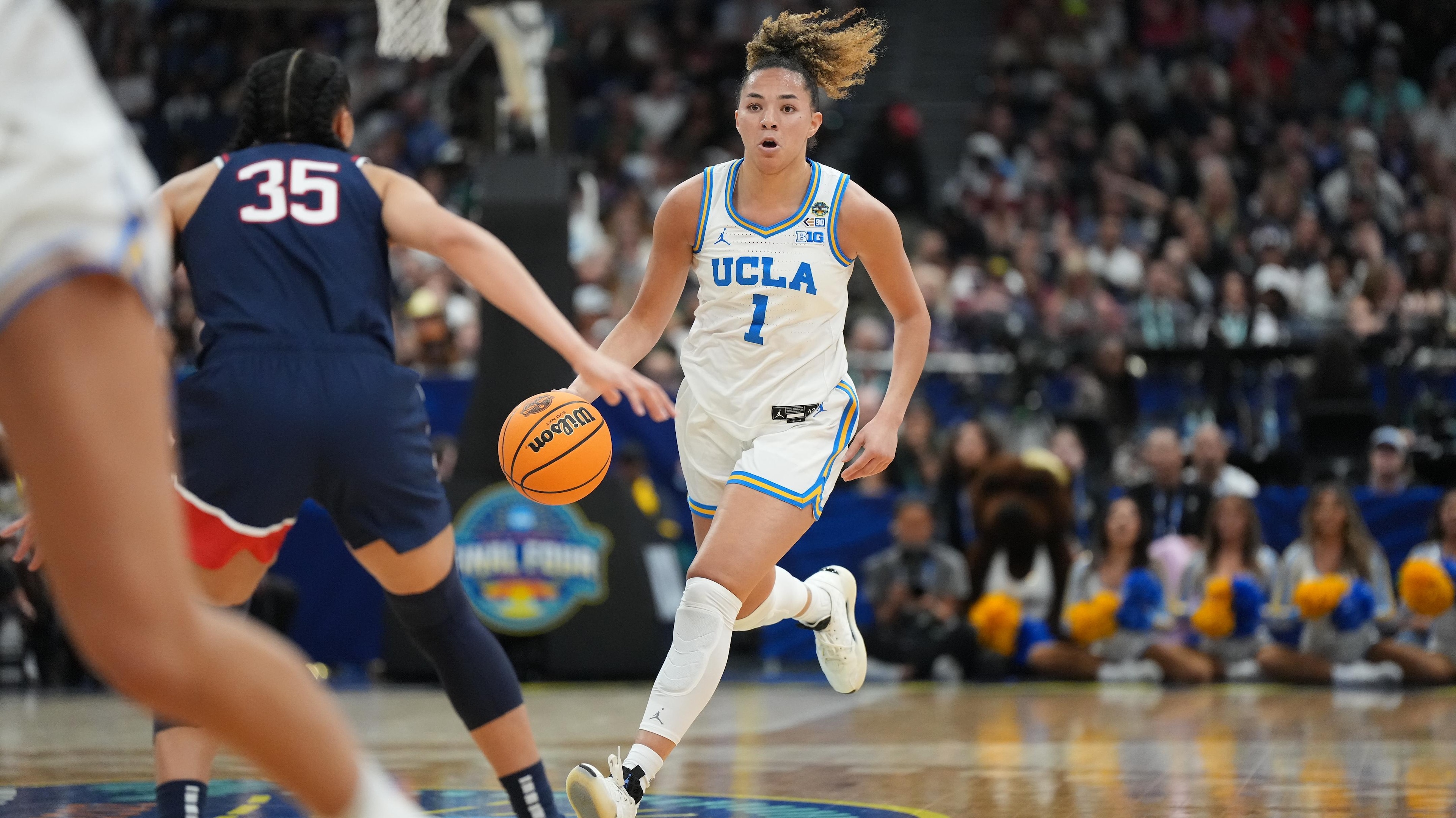 University of Connecticut vs University of California Los Angeles, 2025 NCAA Women's National Semifinals