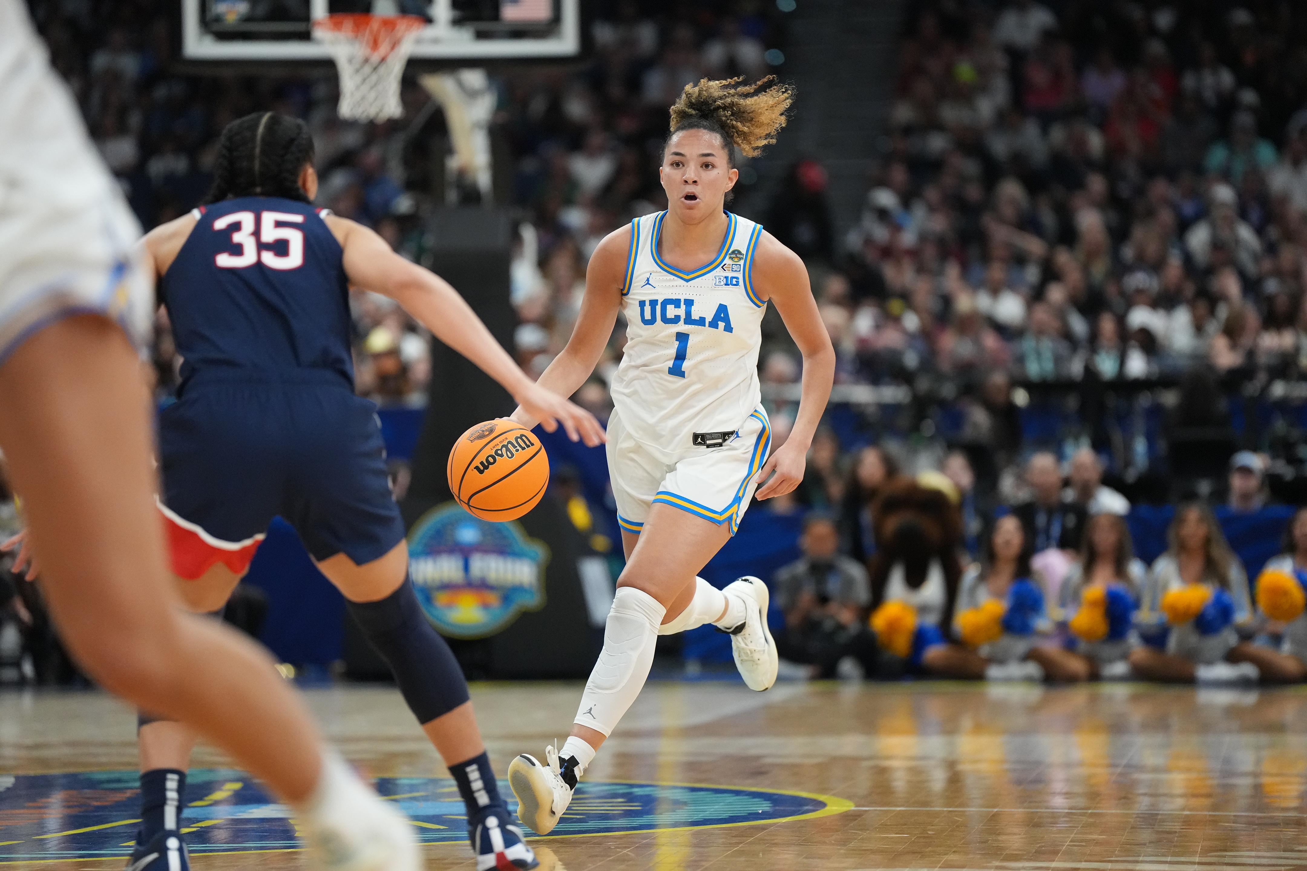 University of Connecticut vs University of California Los Angeles, 2025 NCAA Women's National Semifinals
