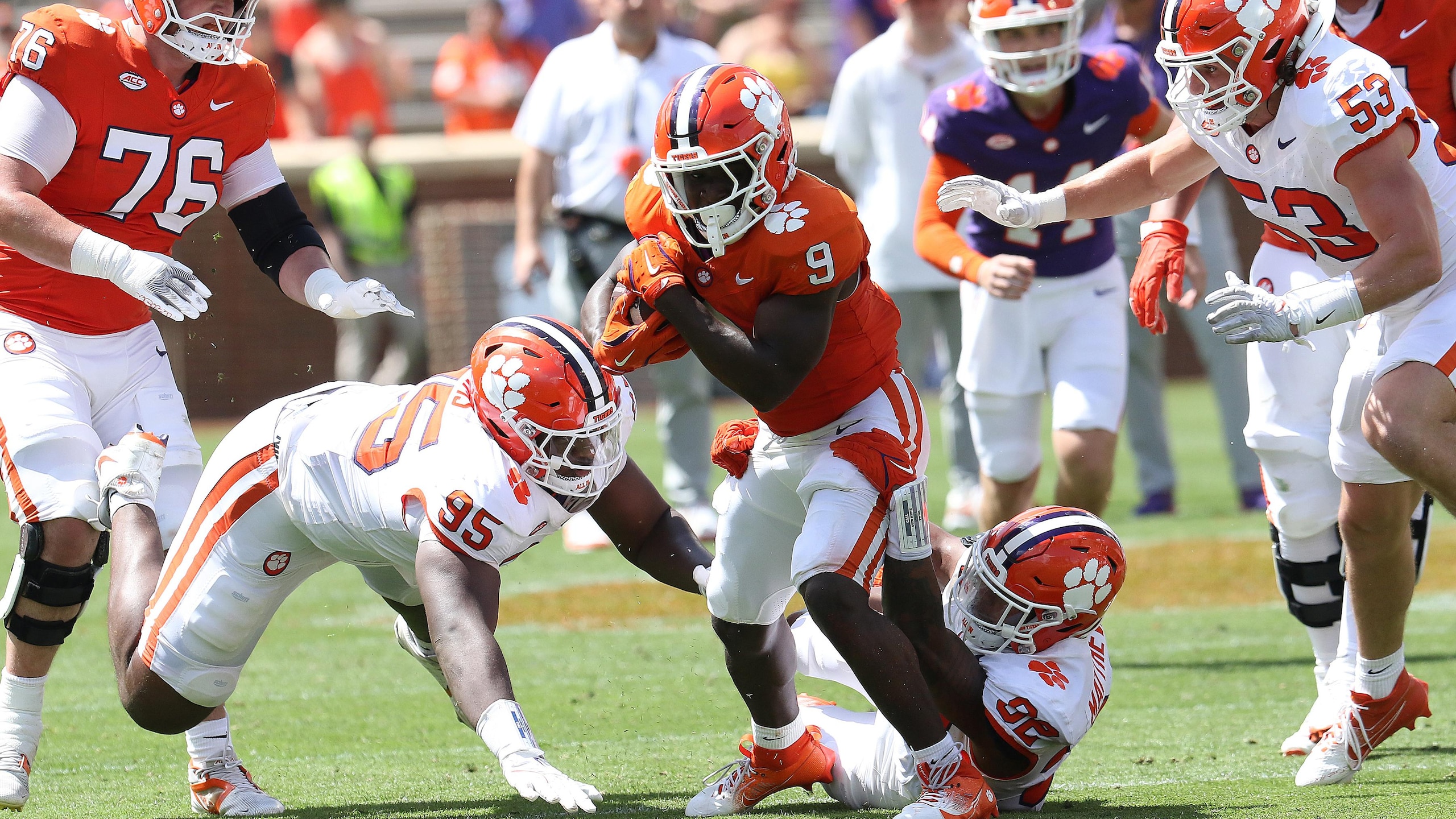 COLLEGE FOOTBALL: APR 05 Clemson Spring Game