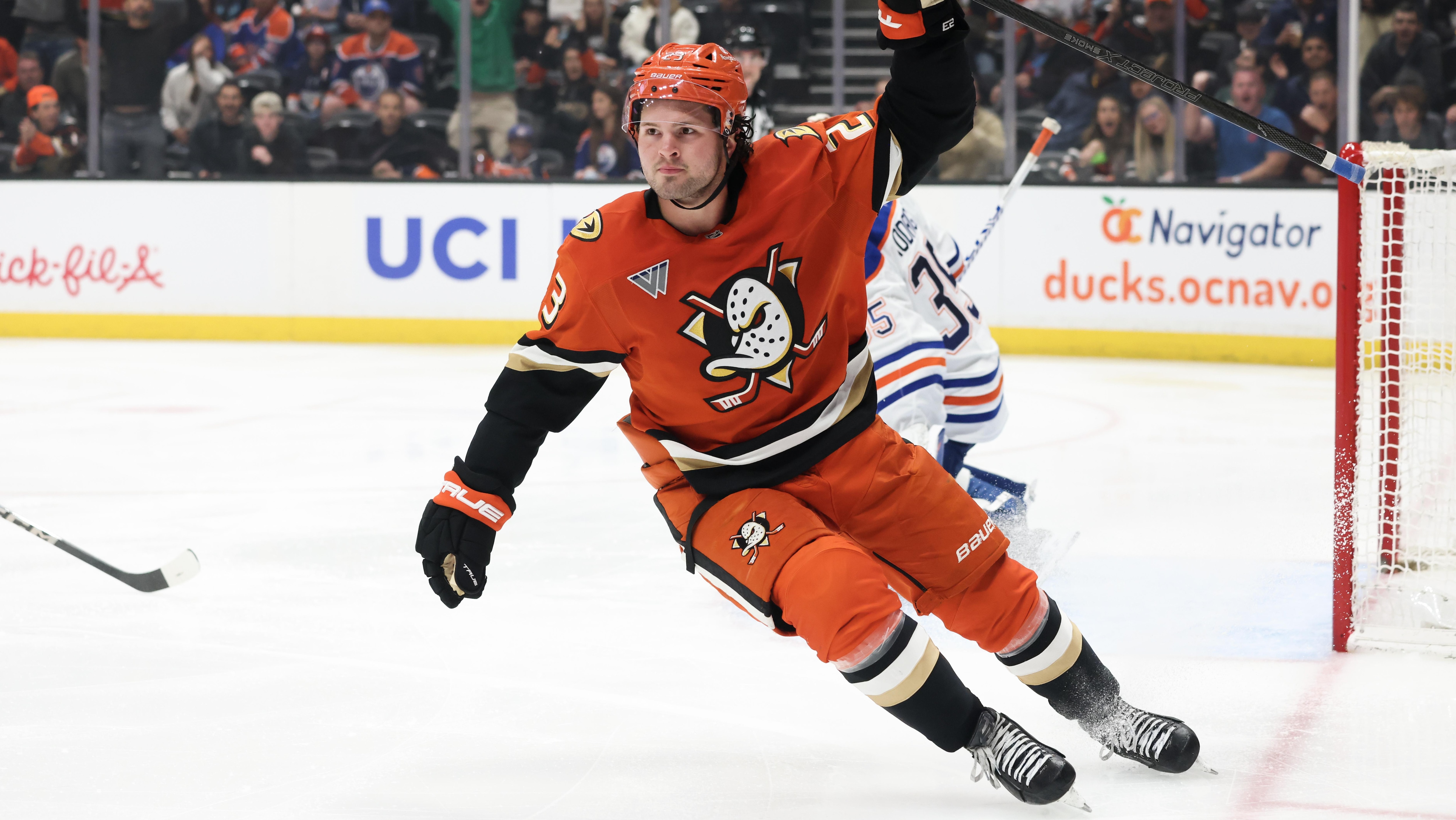 Edmonton Oilers v Anaheim Ducks