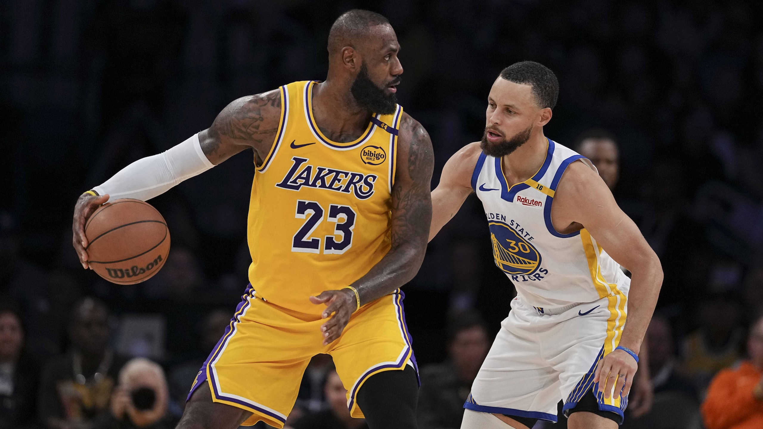 Golden State Warriors v Los Angeles Lakers