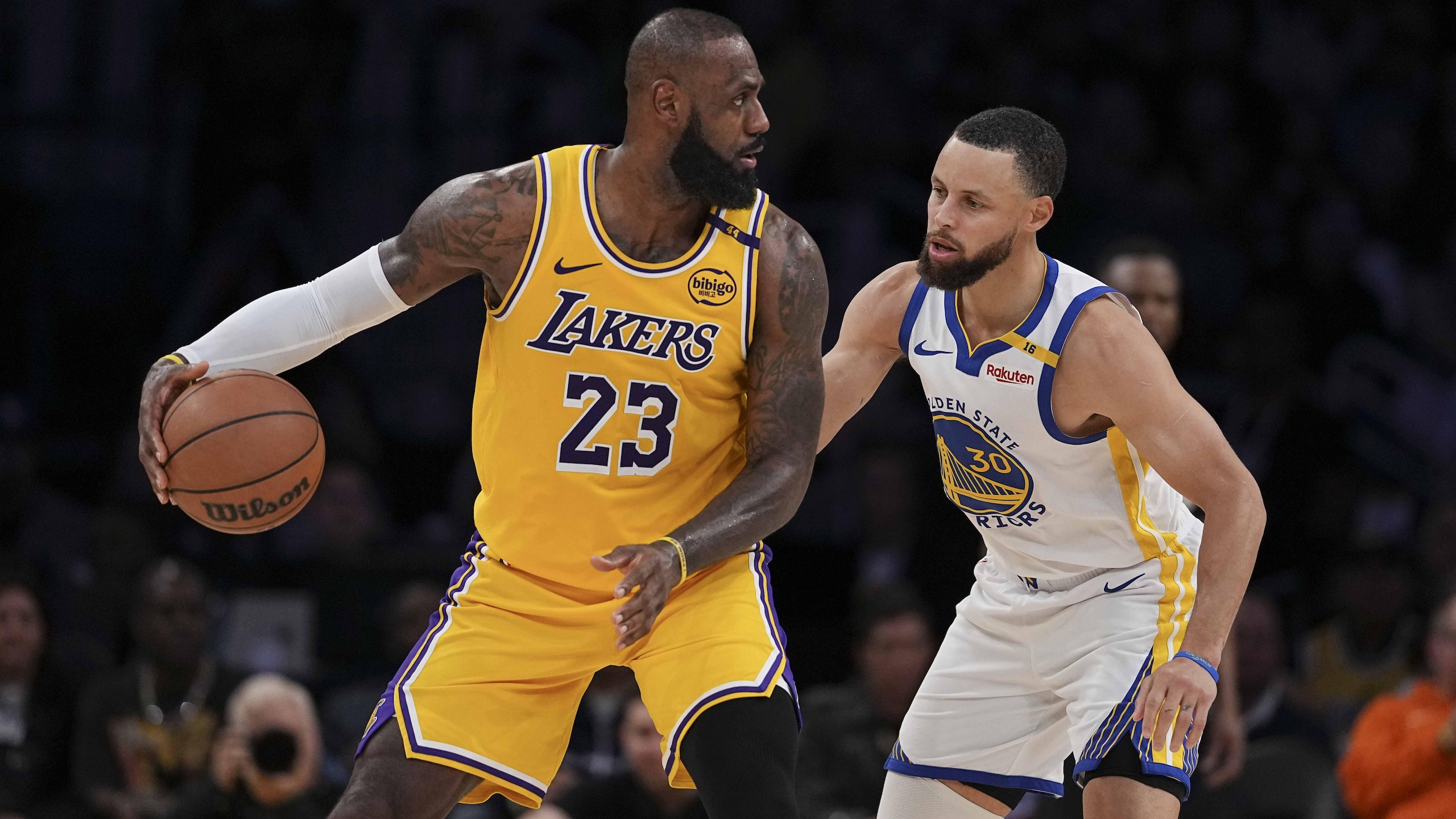 Golden State Warriors v Los Angeles Lakers