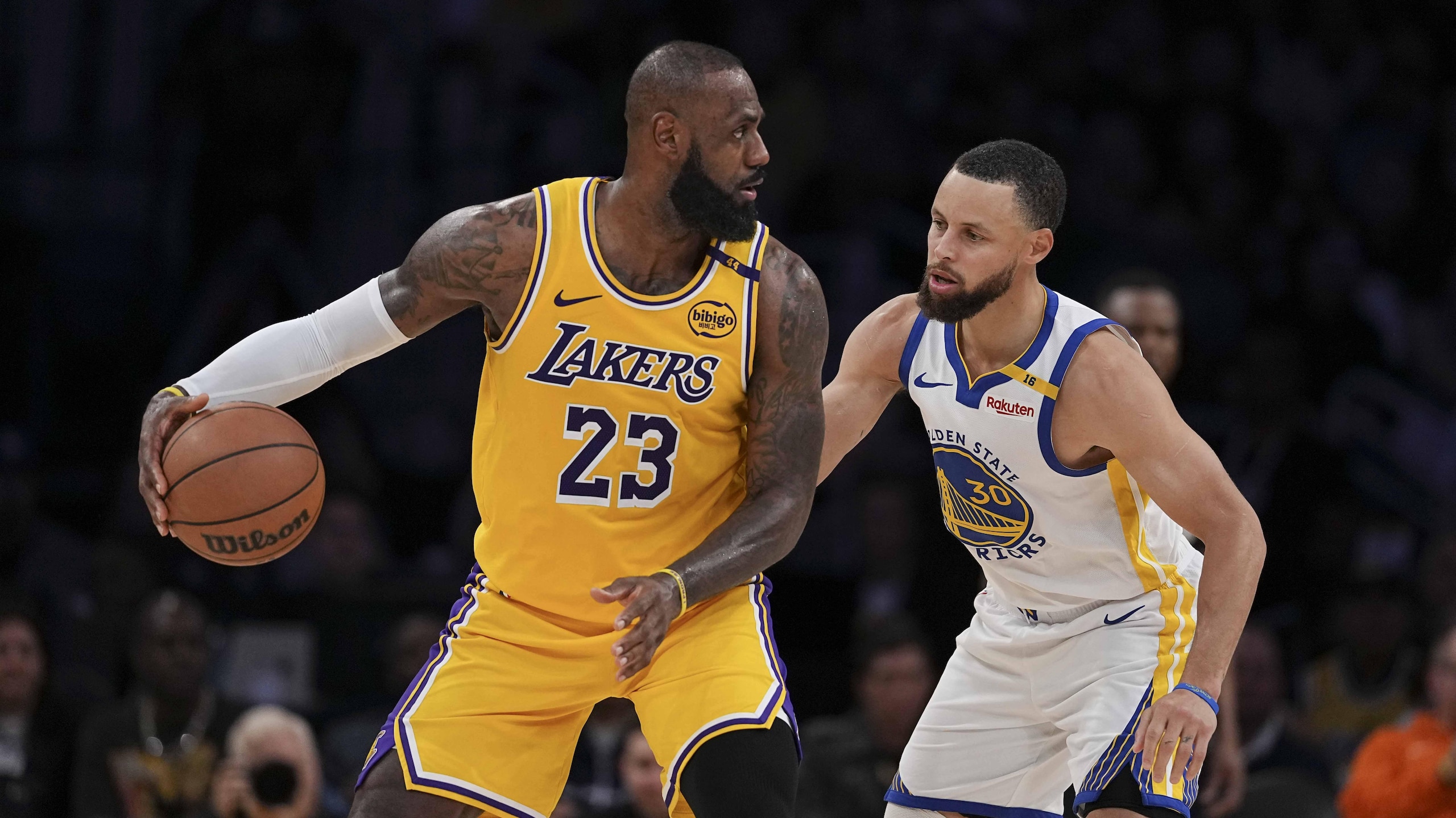 Golden State Warriors v Los Angeles Lakers
