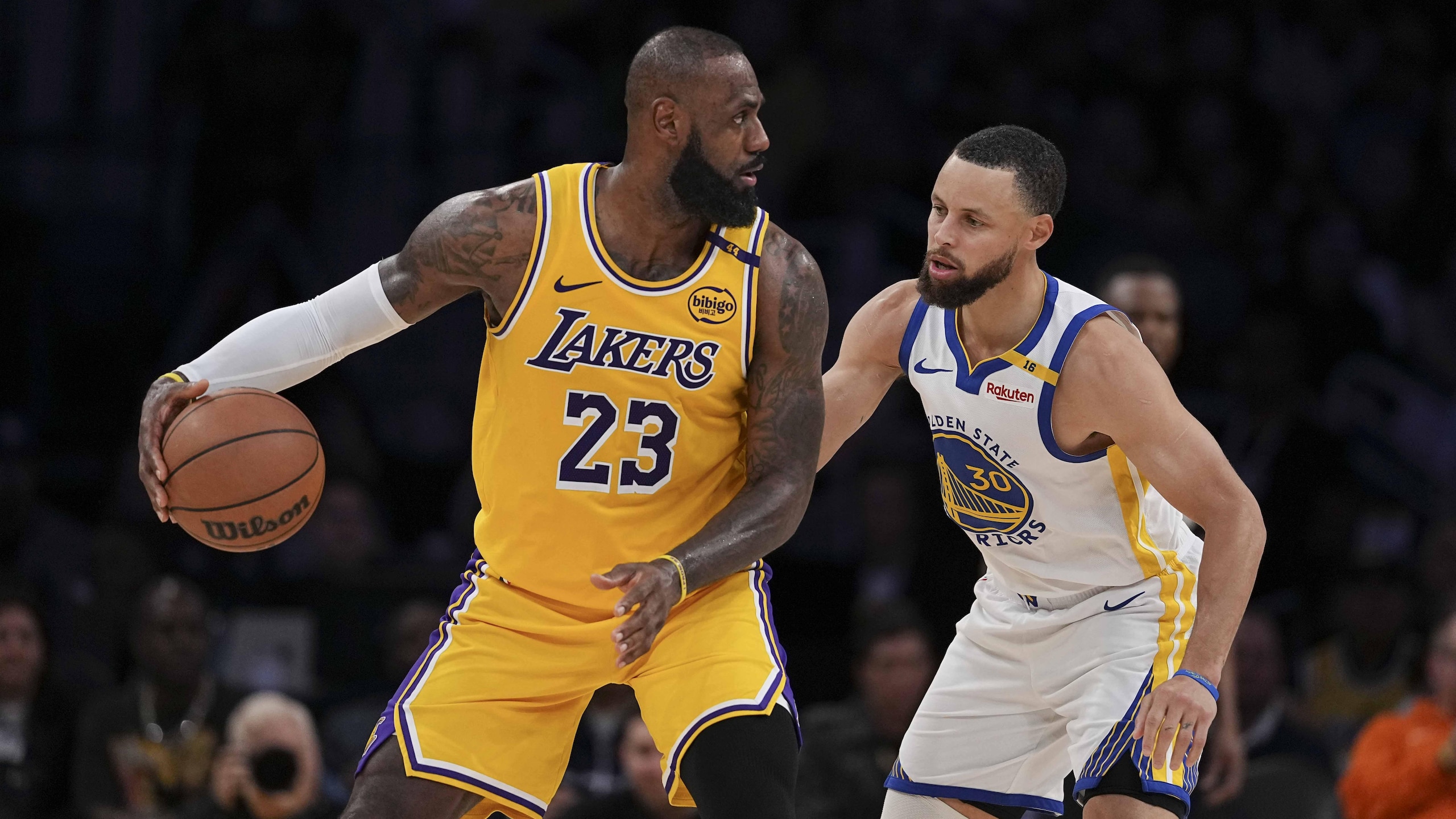 Golden State Warriors v Los Angeles Lakers