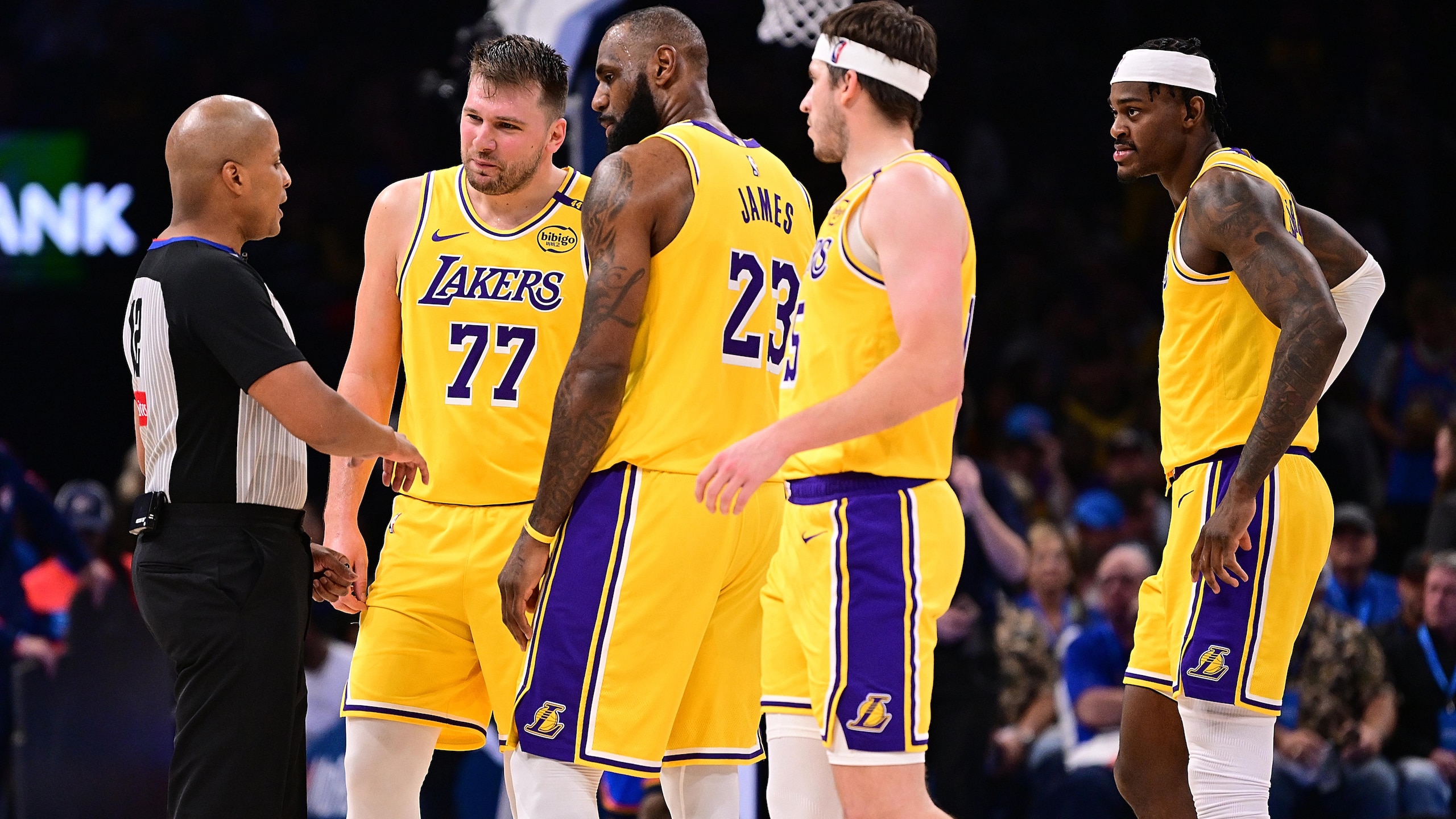 Los Angeles Lakers v Oklahoma City Thunder Los Angeles Lakers v Oklahoma City Thunder