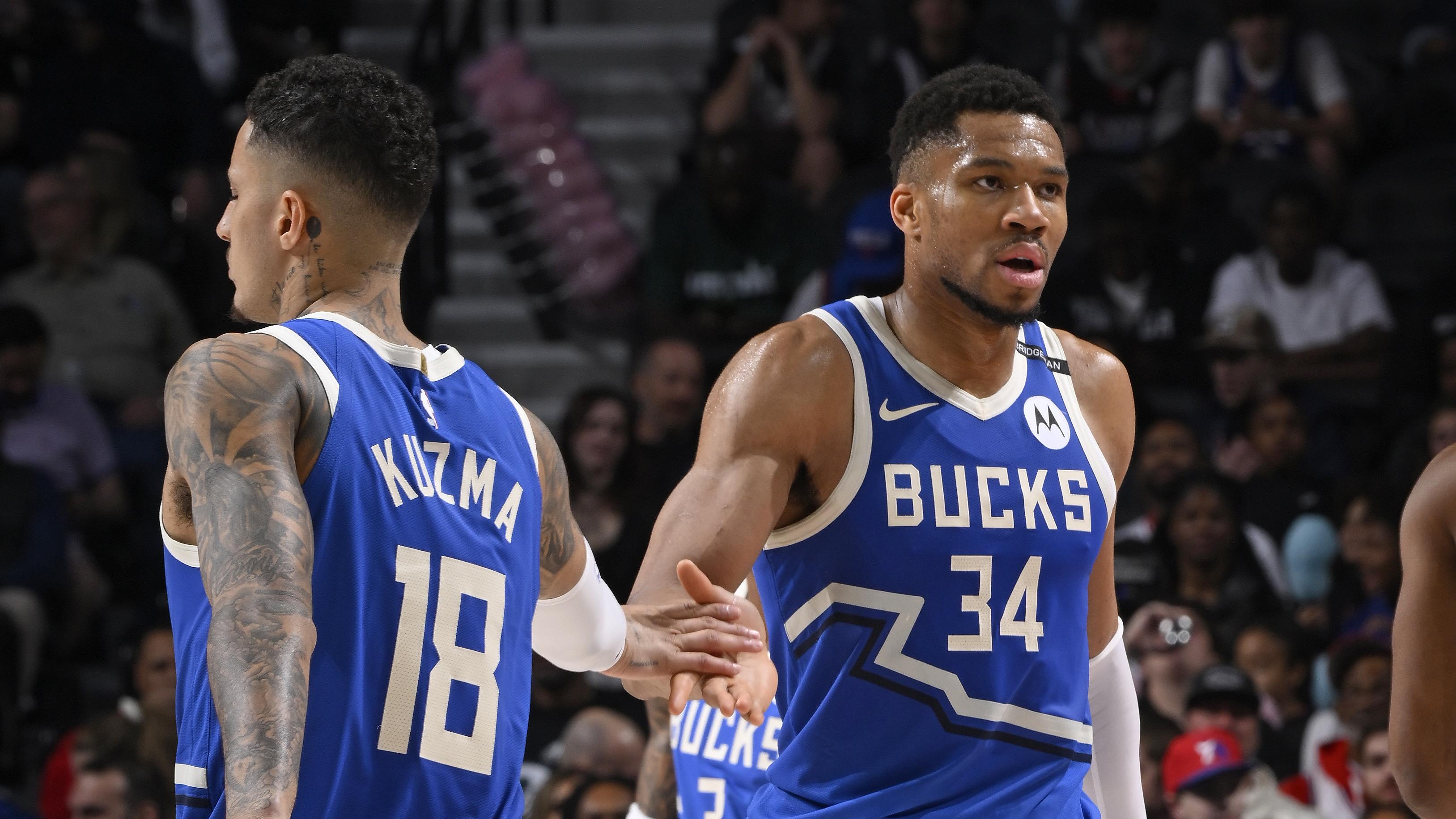 Milwaukee Bucks v Philadelphia 76ers