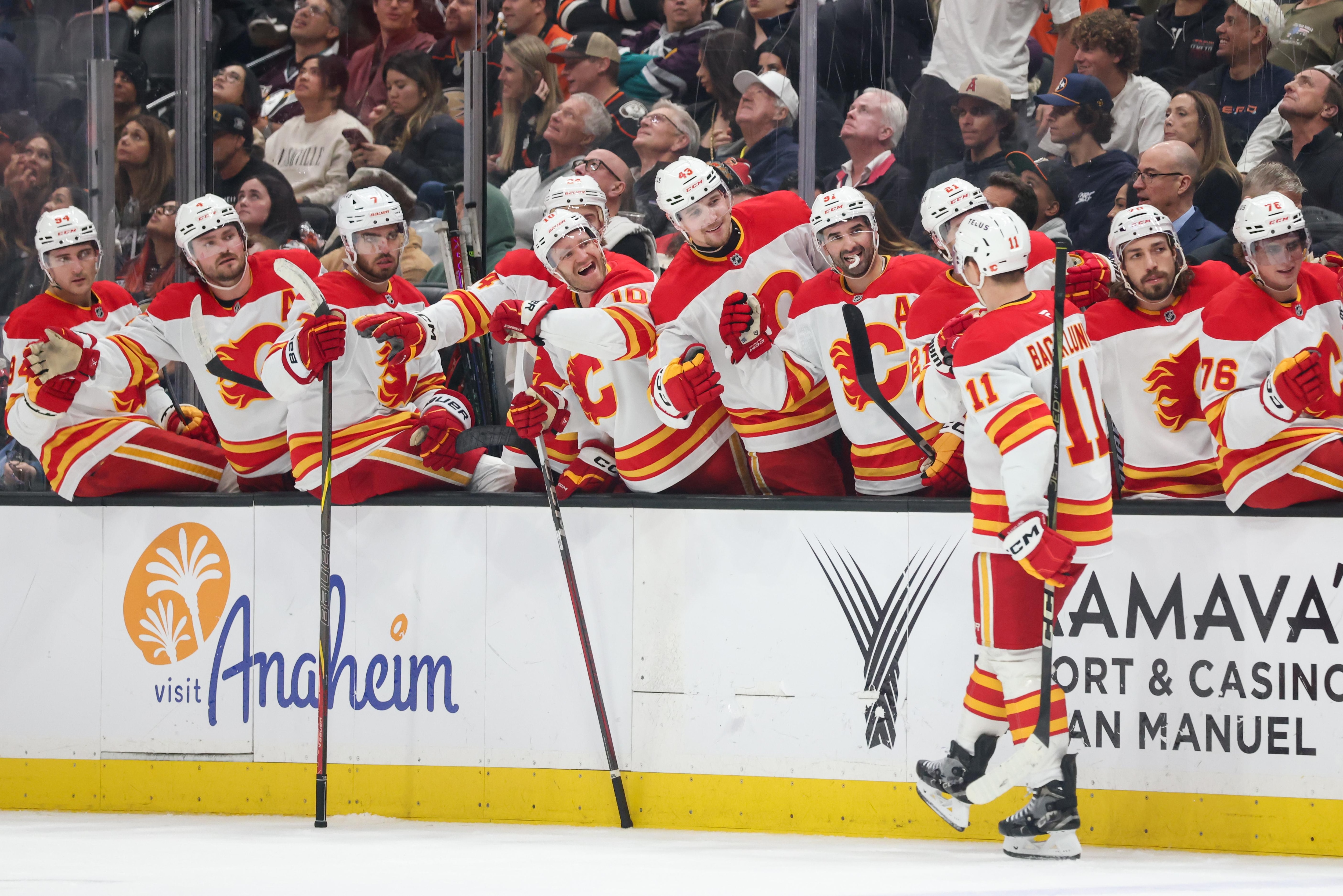 Calgary Flames v Anaheim Ducks